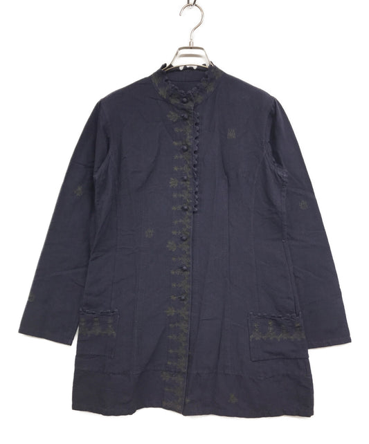 [Pre-owned] ISSEY MIYAKE Embroidered long shirts HA12FT510