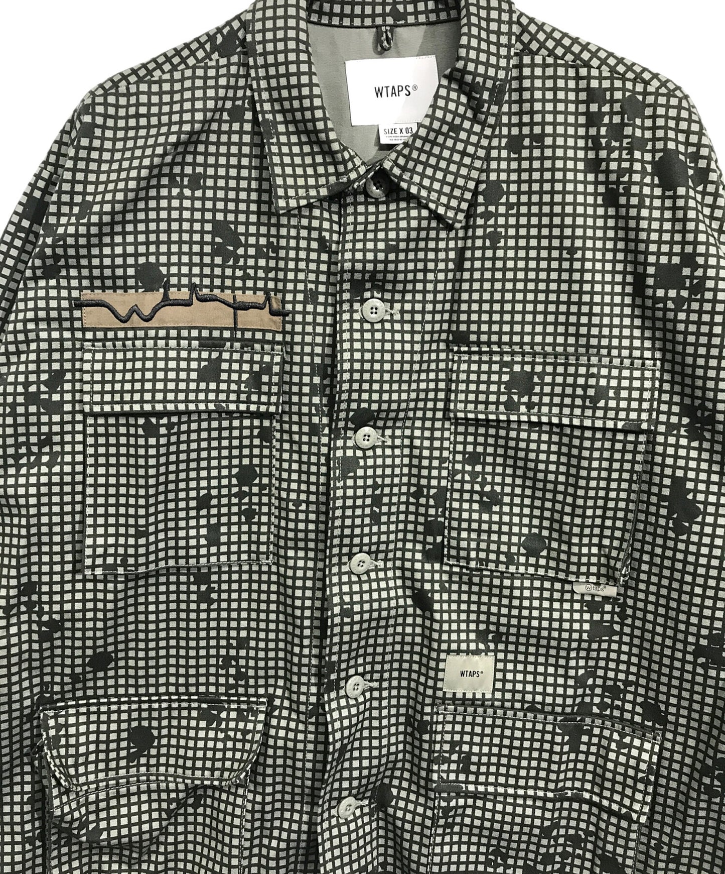 [Pre-owned] WTAPS utility shirt 212WVDT-SHM03