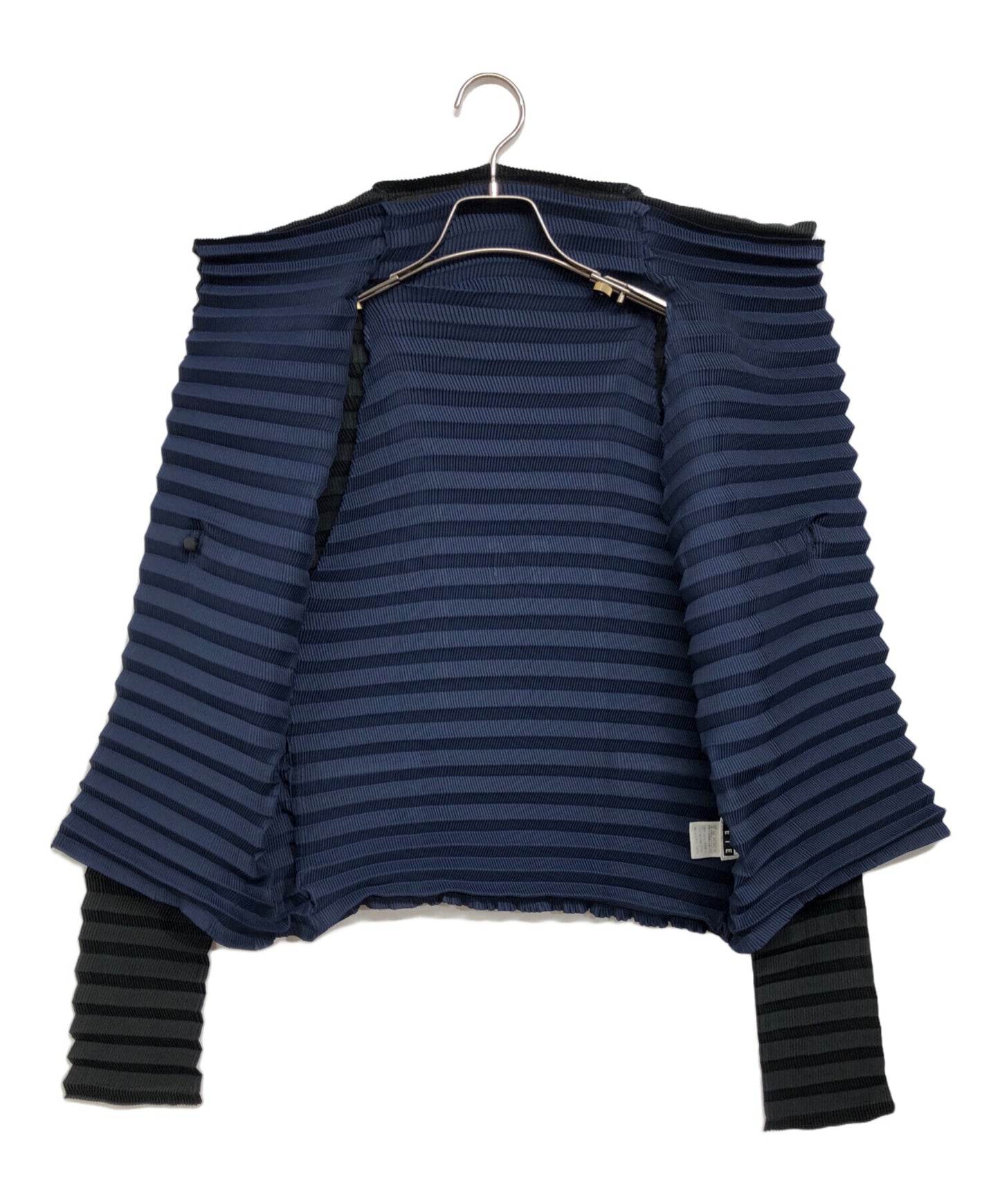 [Pre-owned] ISSEY MIYAKE FETE pleated cardigan IF84FJ793