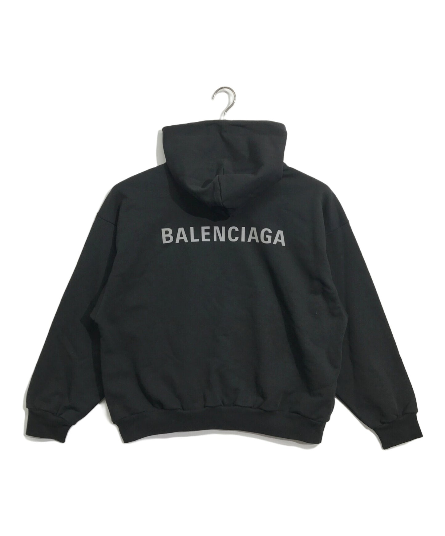 [Pre-owned] BALENCIAGA medium-fit hoodie 767877