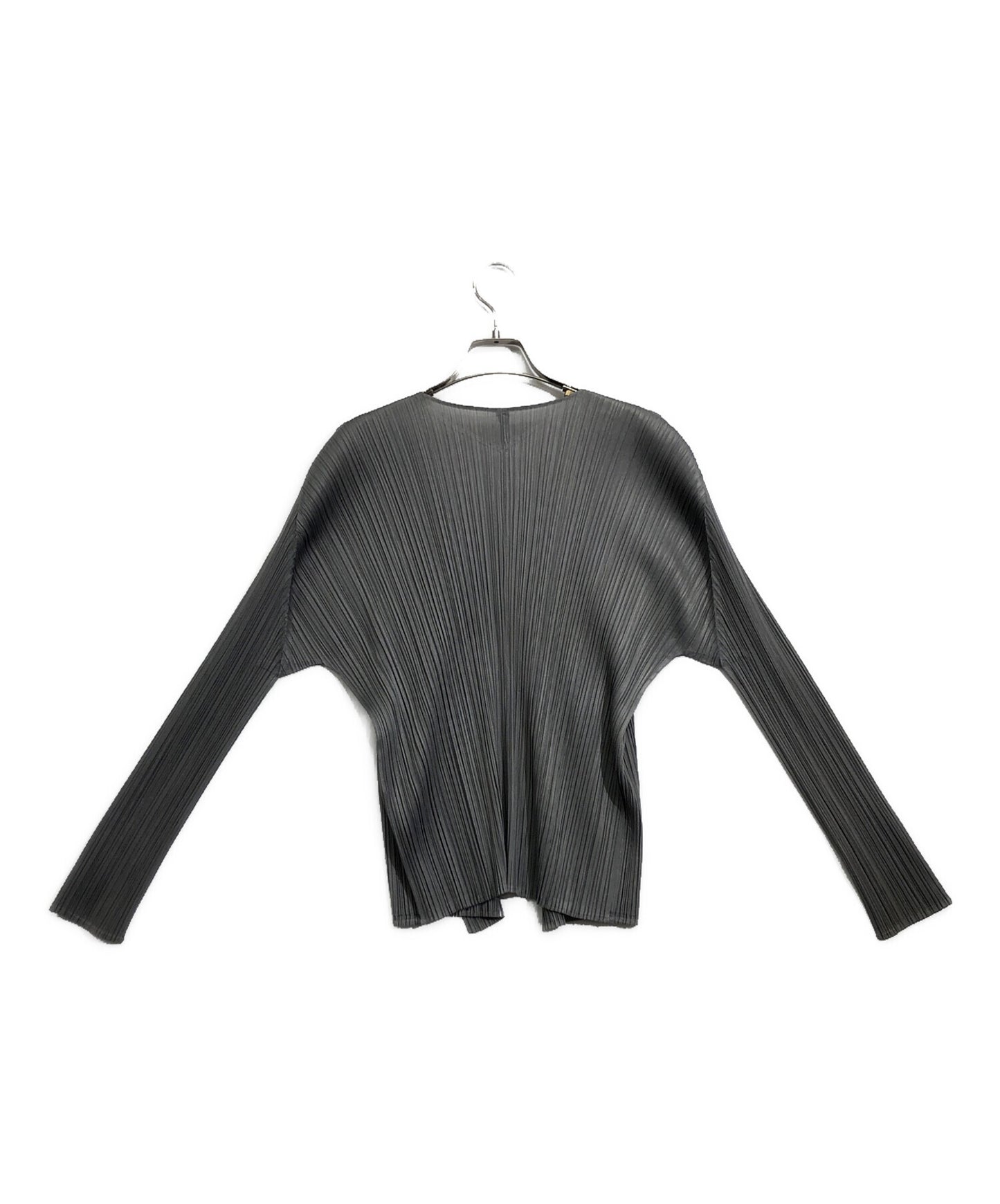 [Pre-owned] PLEATS PLEASE pleated cardigan PP55-J0103