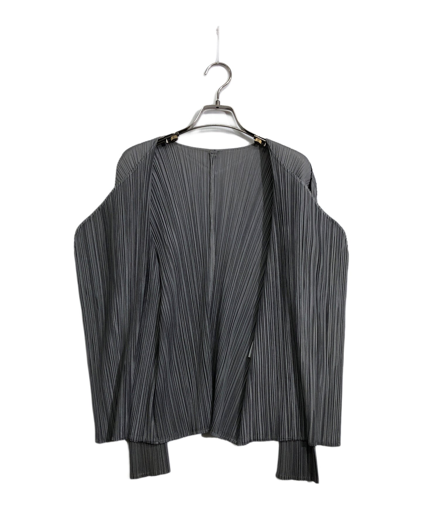 [Pre-owned] PLEATS PLEASE pleated cardigan PP55-J0103