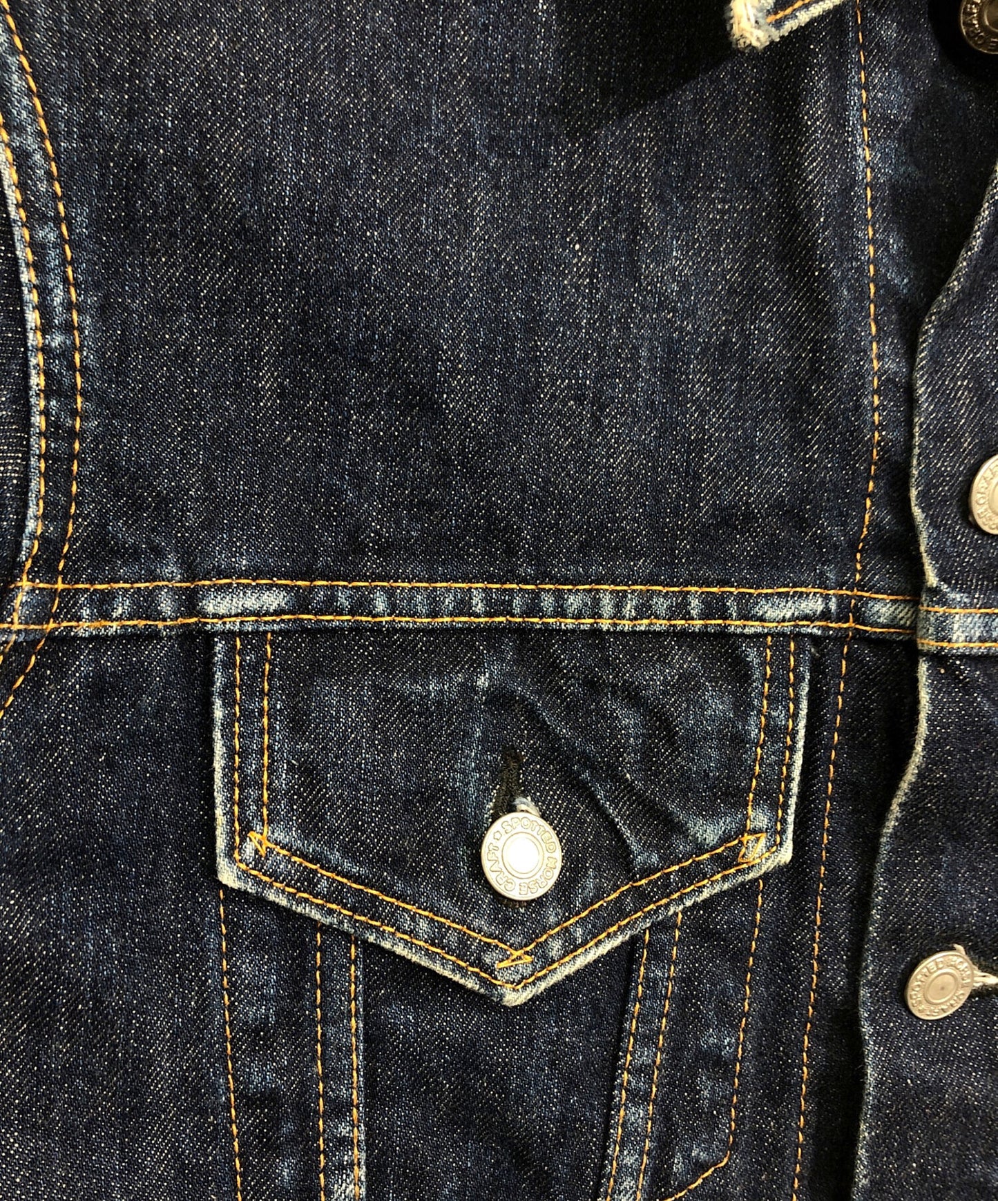 [Pre-owned] Y's Patchwork Denim Jacket