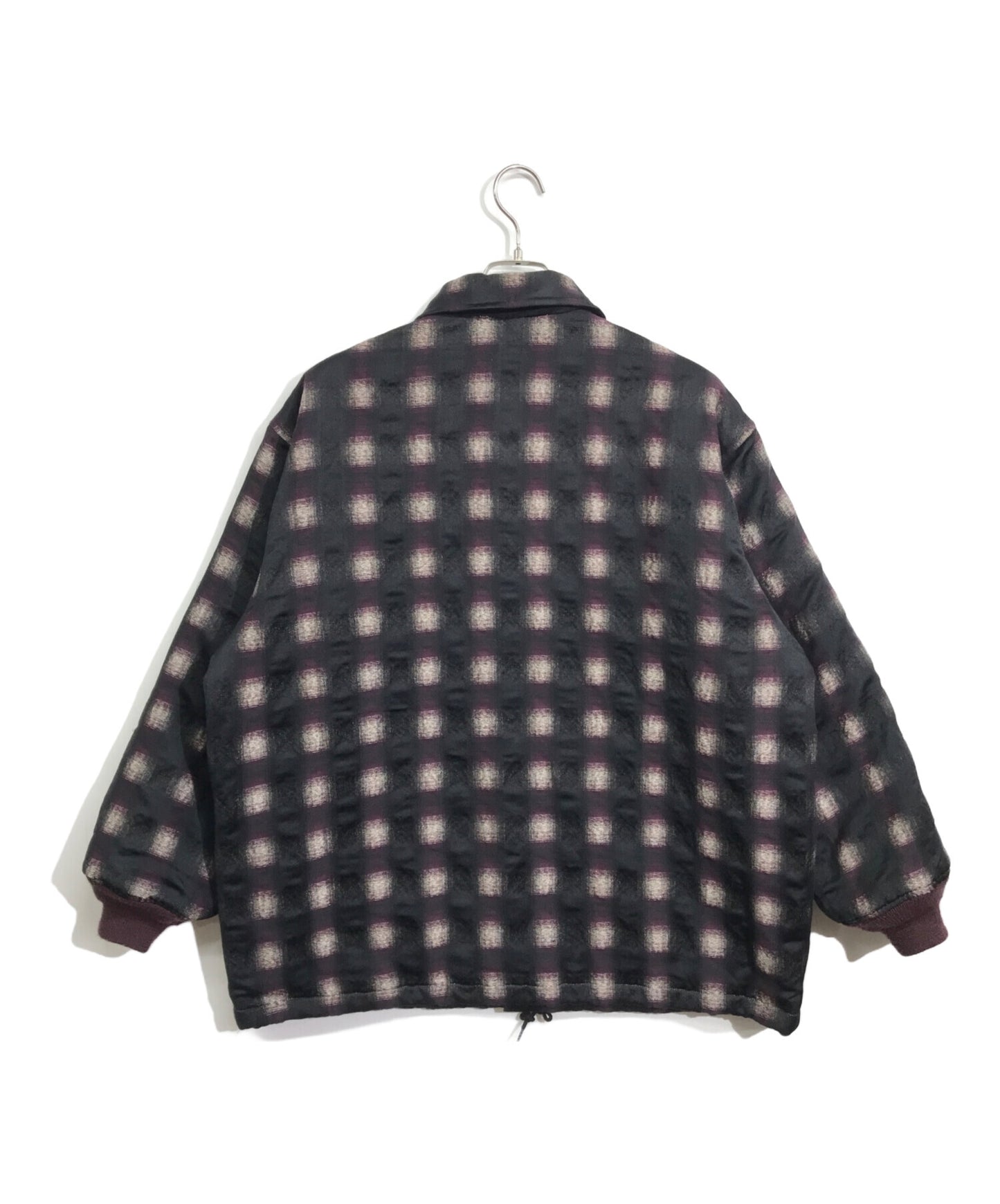 [Pre-owned] Needles Coach Jacke Ombre Plaid Jq NS123