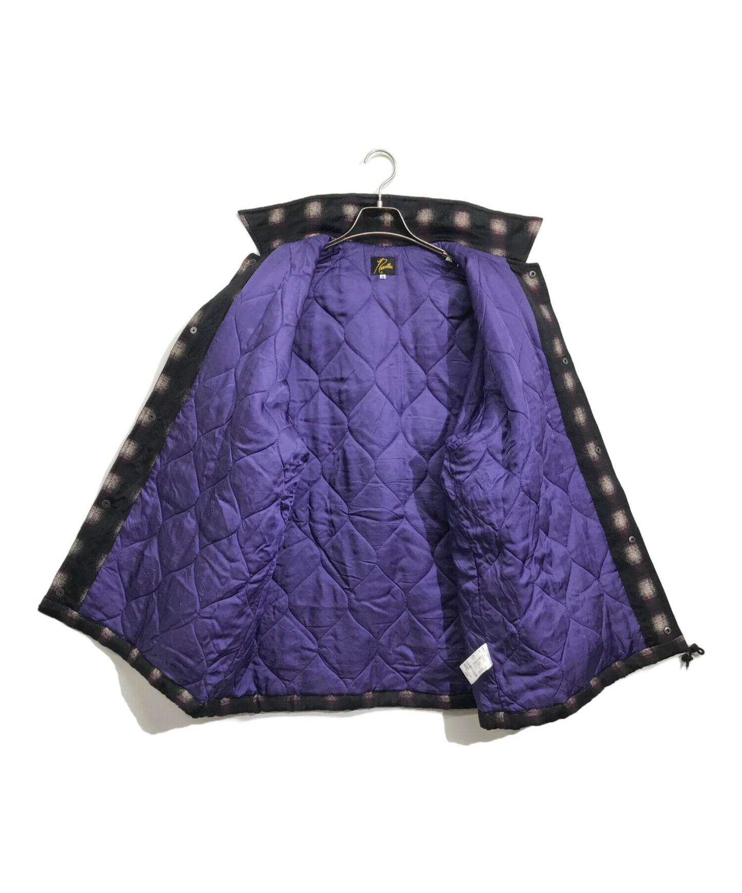 [Pre-owned] Needles Coach Jacke Ombre Plaid Jq NS123