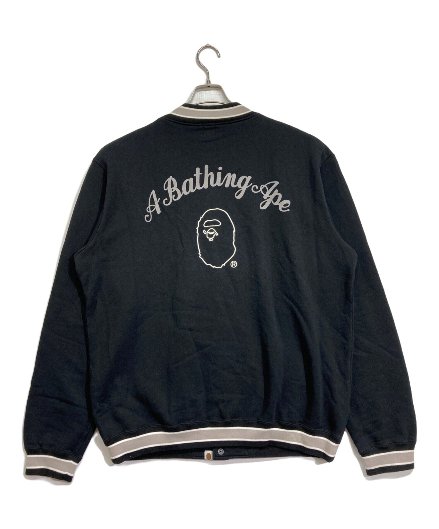 [Pre-owned] A BATHING APE Printed Varsity Jacket