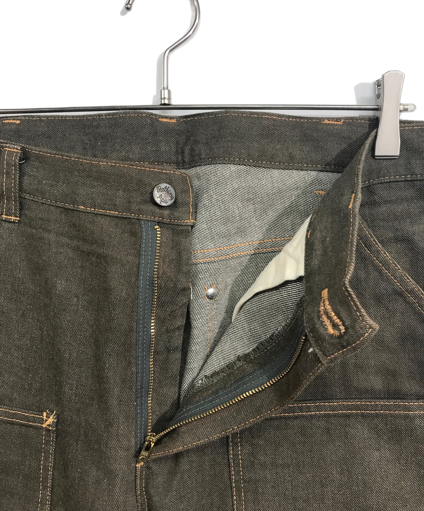 [Pre-owned] A BATHING APE double-knee painted pants