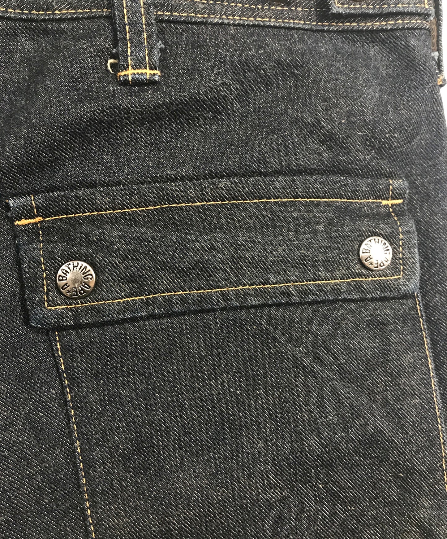 [Pre-owned] A BATHING APE Denim Cargo Pants