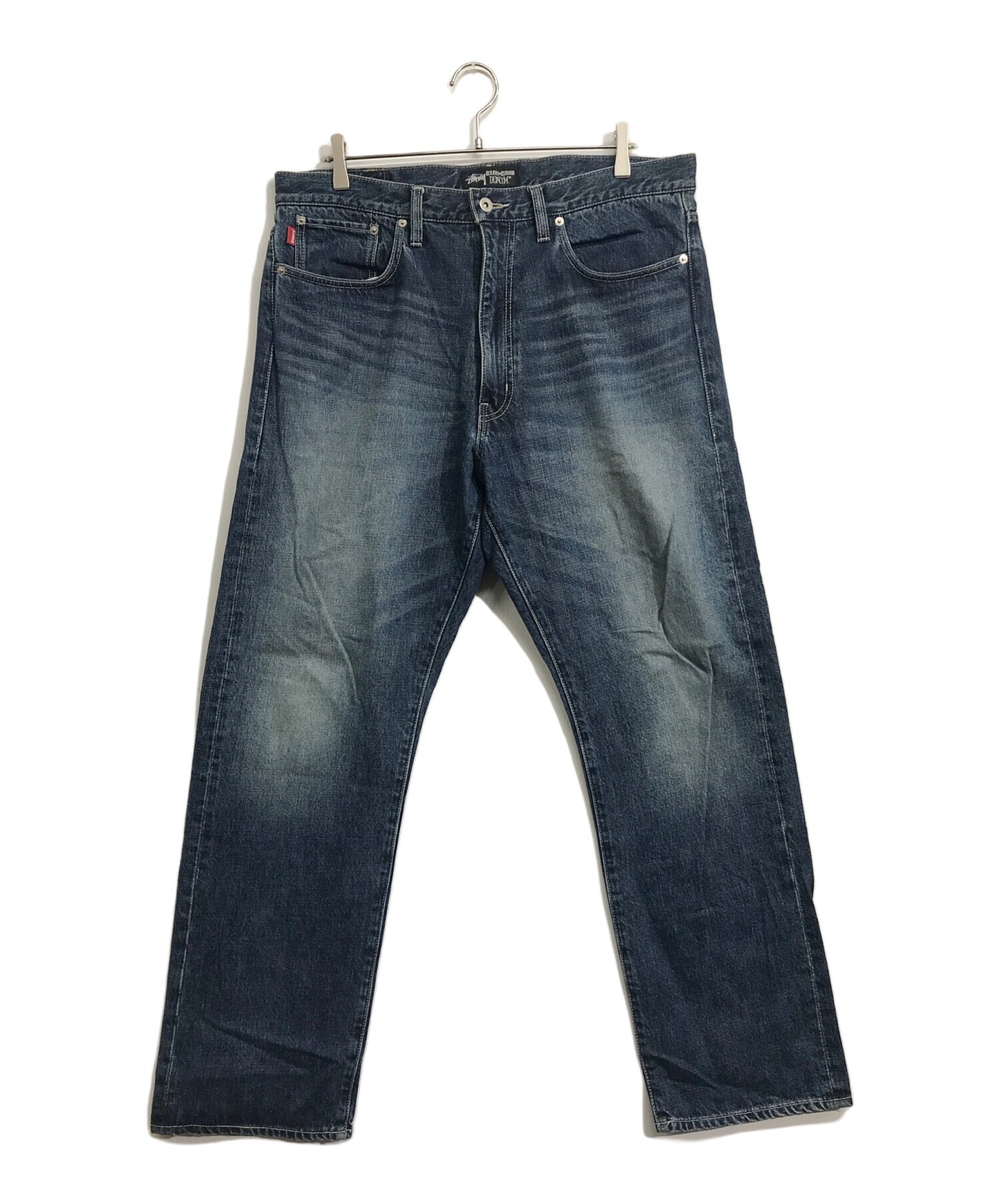 [Pre-owned] stussy Back Print Denim Pants