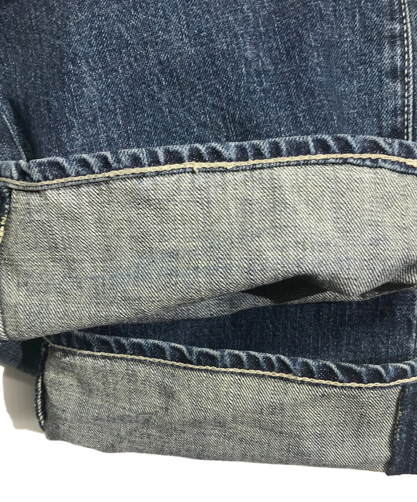 [Pre-owned] stussy Back Print Denim Pants