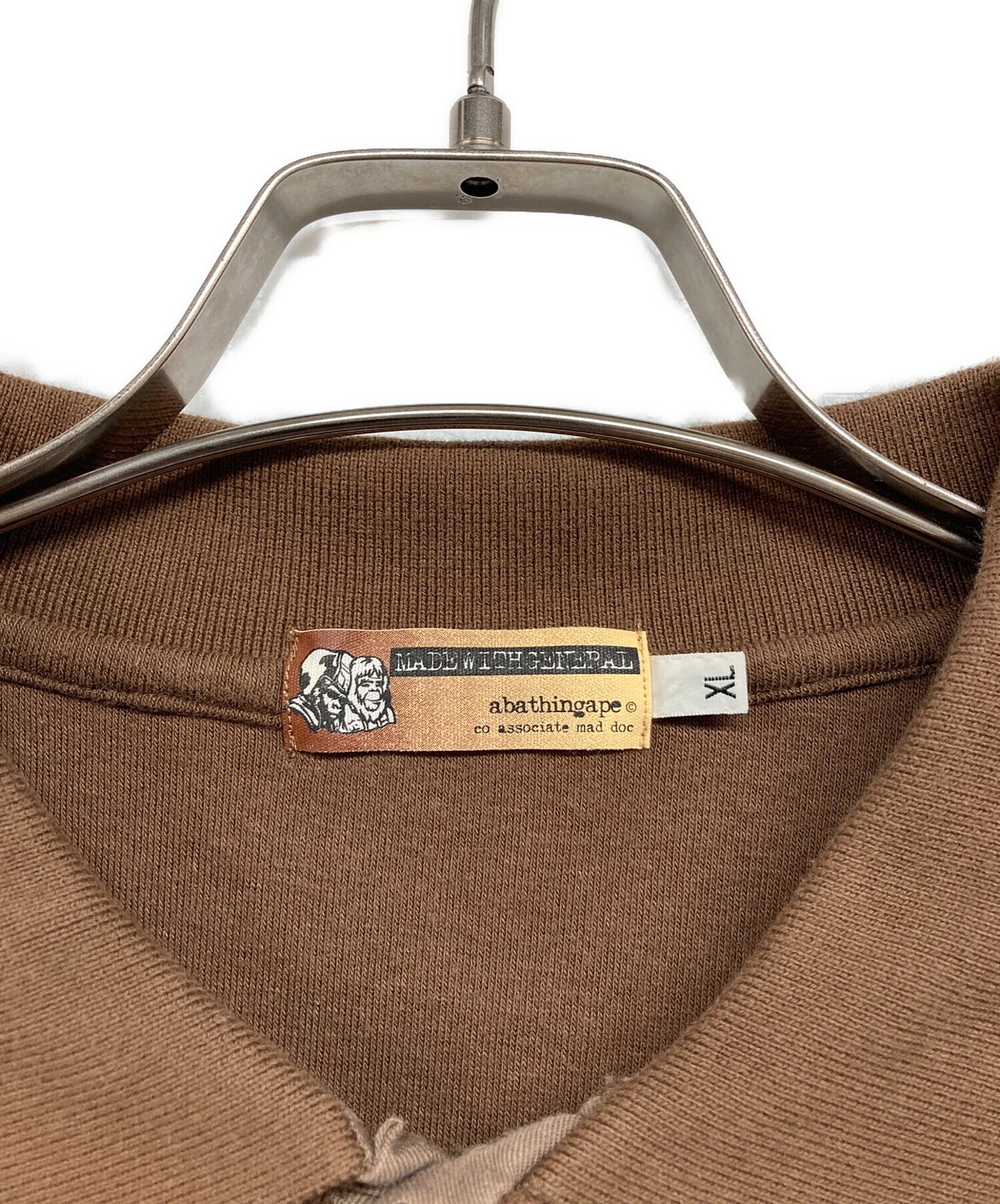 [Pre-owned] A BATHING APE Old Pile Polo Shirt