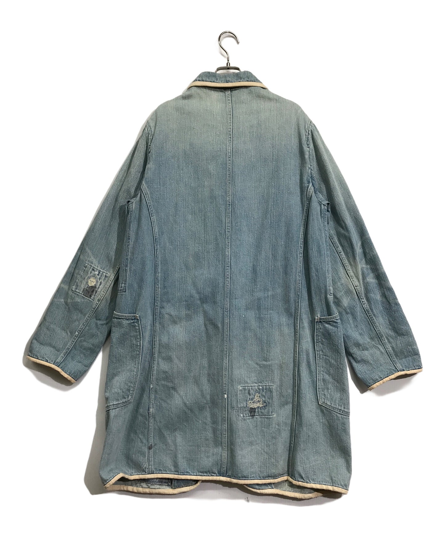[Pre-owned] KAPITAL Piping Denim Coat