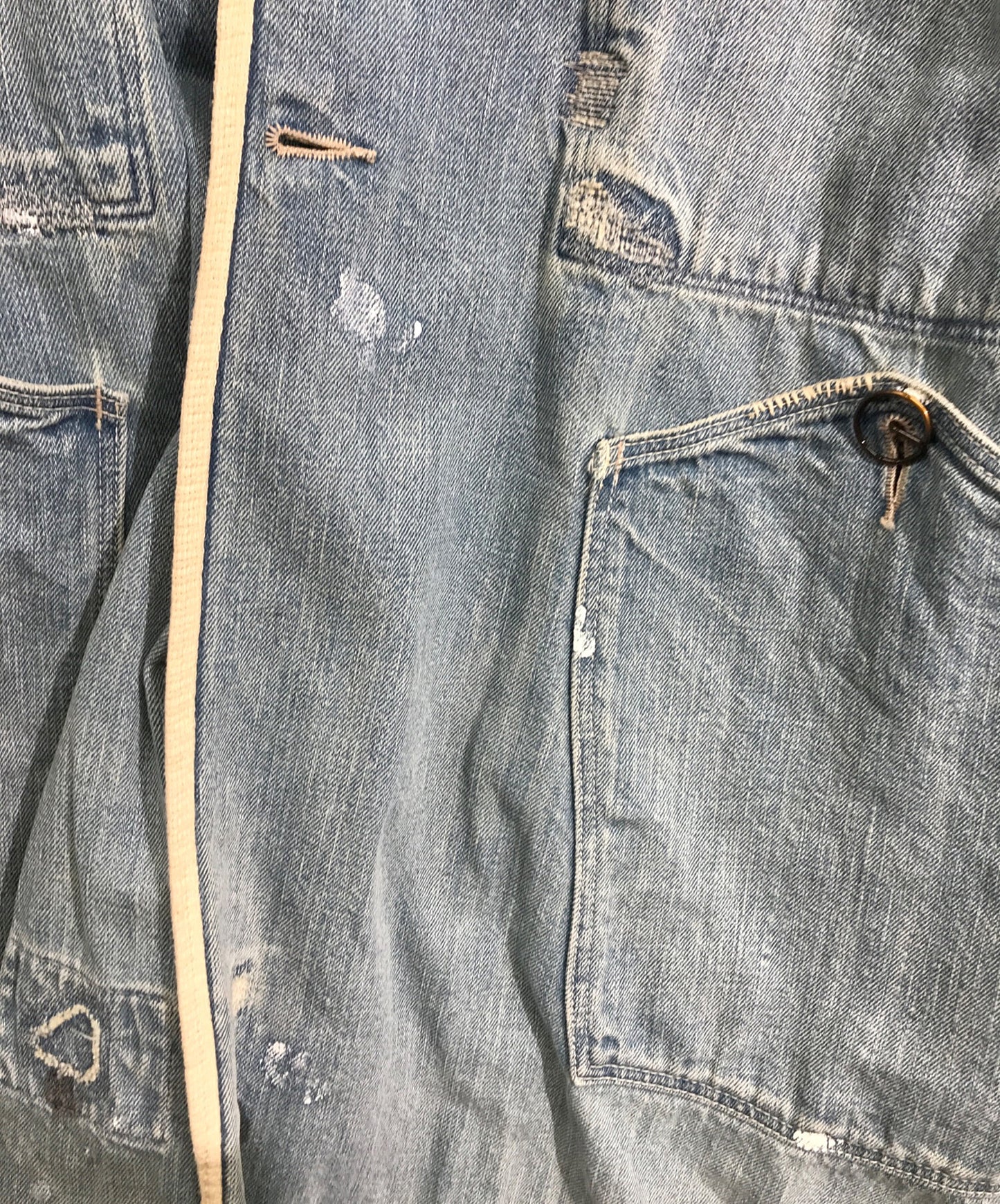 [Pre-owned] KAPITAL Piping Denim Coat