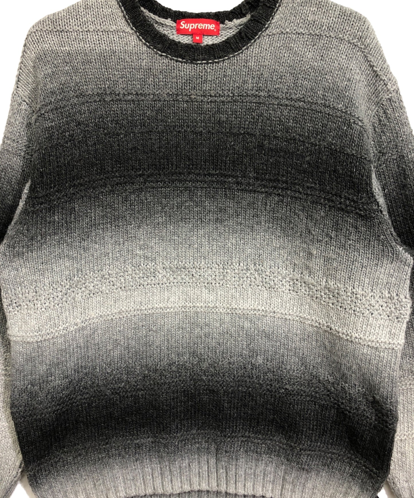 [Pre-owned] SUPREME Gradient Stripe Sweater