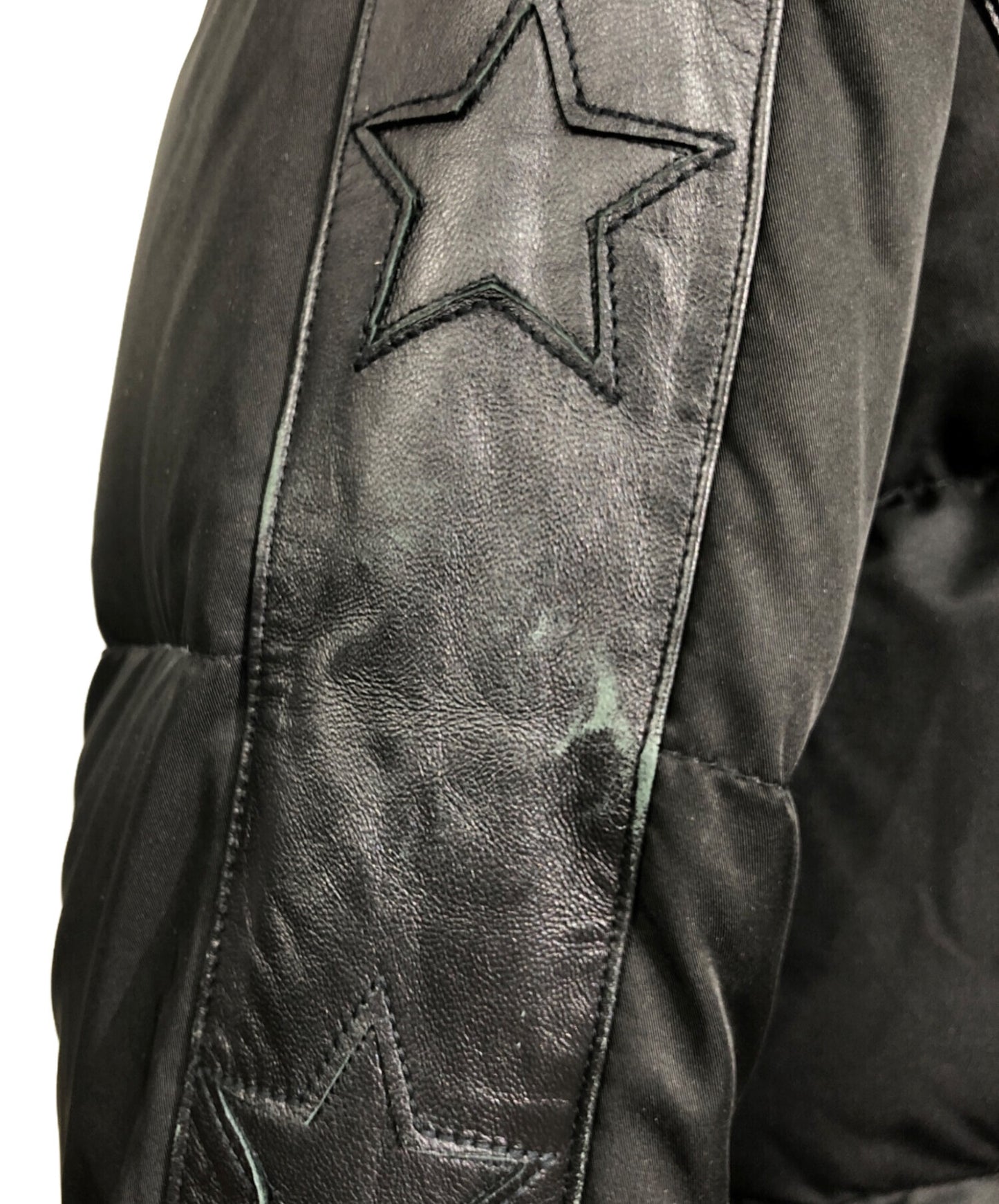 [Pre-owned] SUPREME Star Sleeve Down Puffer Jacket