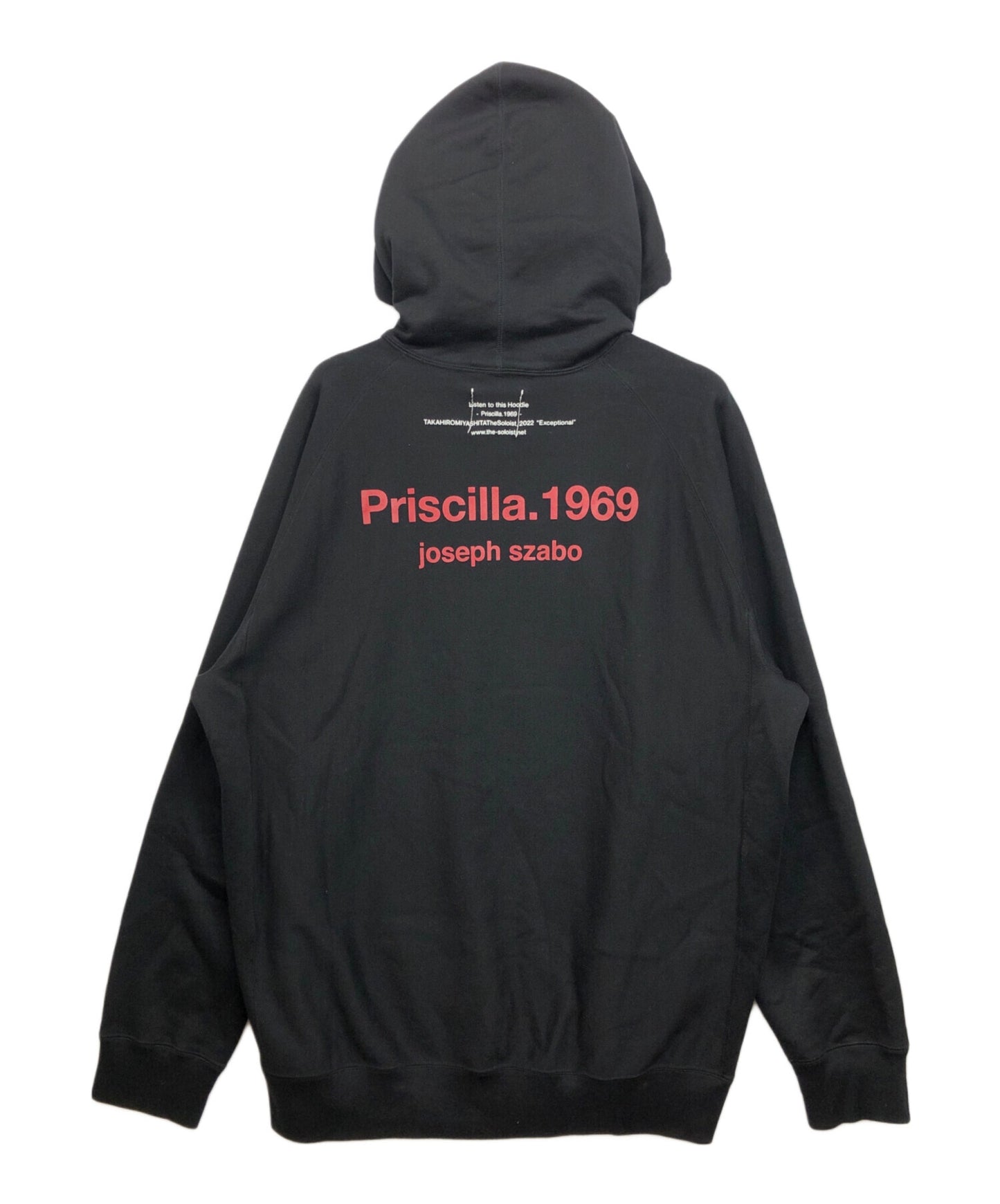 [Pre-owned] TAKAHIROMIYASHITA TheSoloIst. priscilla 1969. oversized hoodie sc.0456SS22