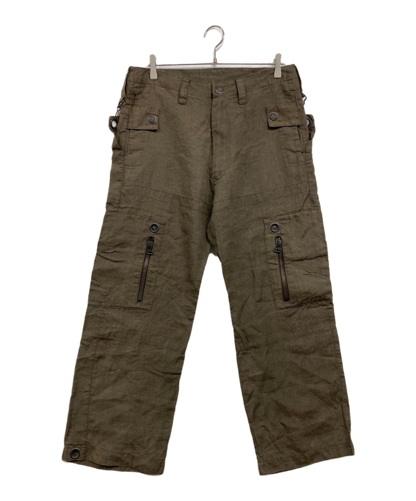 [Pre-owned] Y's linen cargo pants MT-P13-300