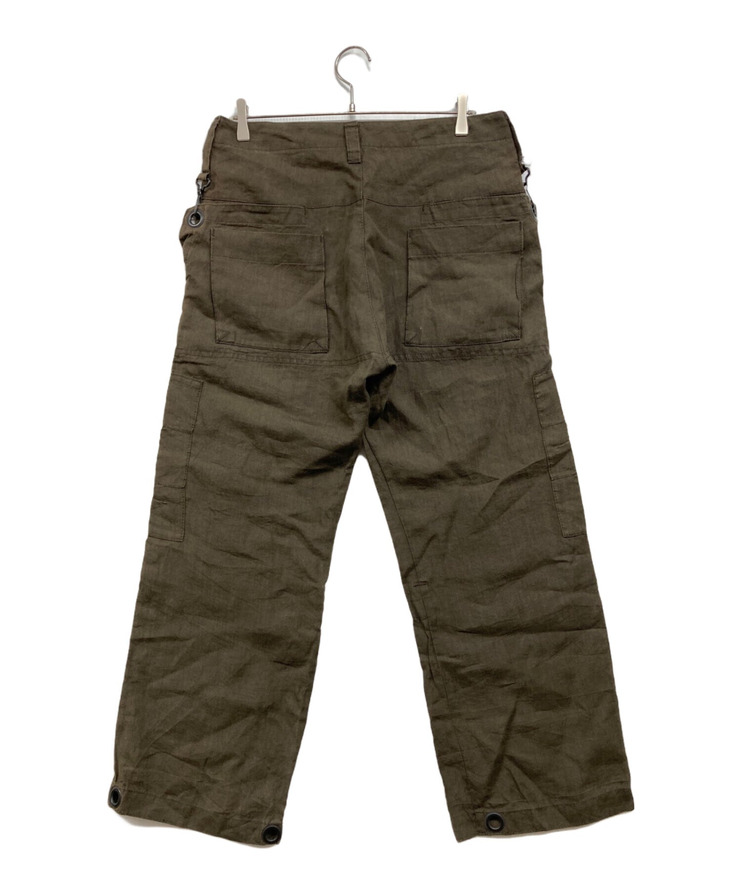 [Pre-owned] Y's linen cargo pants MT-P13-300