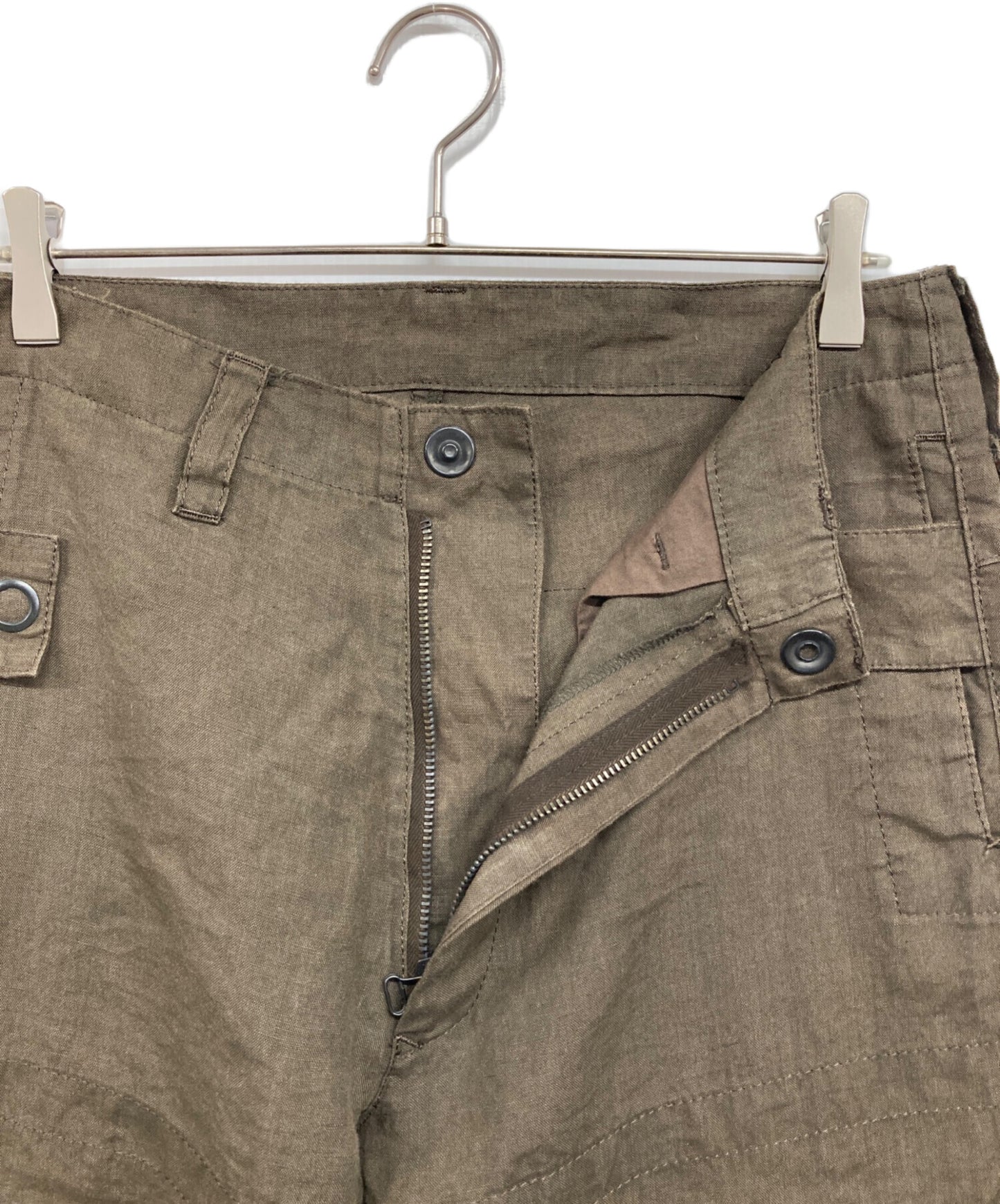 [Pre-owned] Y's linen cargo pants MT-P13-300