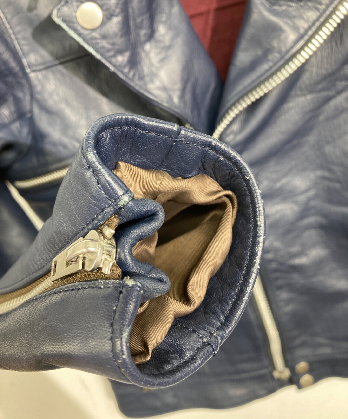 [Pre-owned] UNDERCOVERISM Cow Leather Jacket B4210