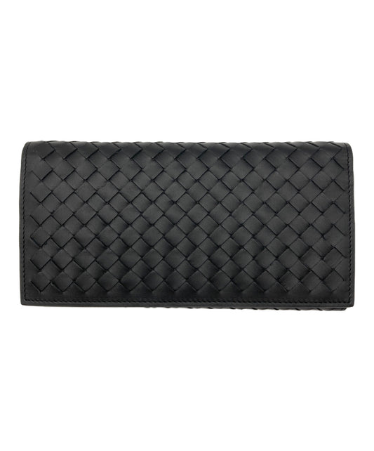 [Pre-owned] BOTTEGA VENETA Intrecciato Foldover Long Wallet
