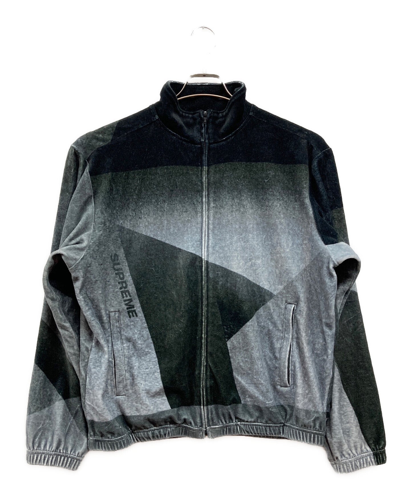[Pre-owned] SUPREME Geo Velour Track Jacket