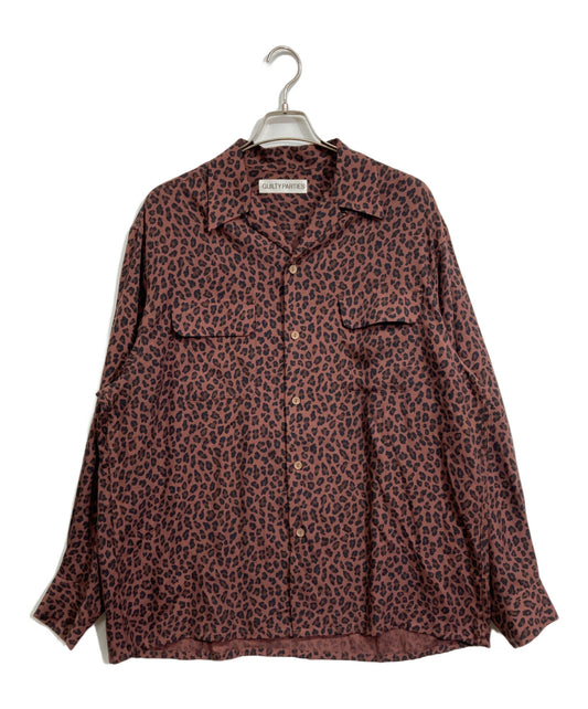 [Pre-owned] WACKO MARIA Leopard print Hawaiian shirt