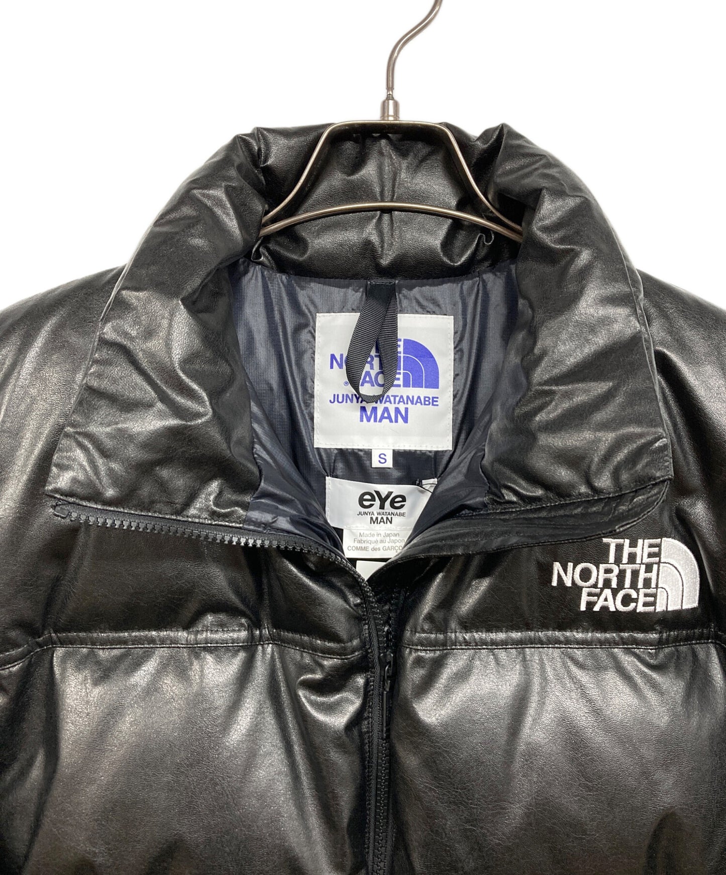 [Pre-owned] eYe COMME des GARCONS JUNYAWATANABE MAN Synthetic leather nupsi down jacket WN-J911