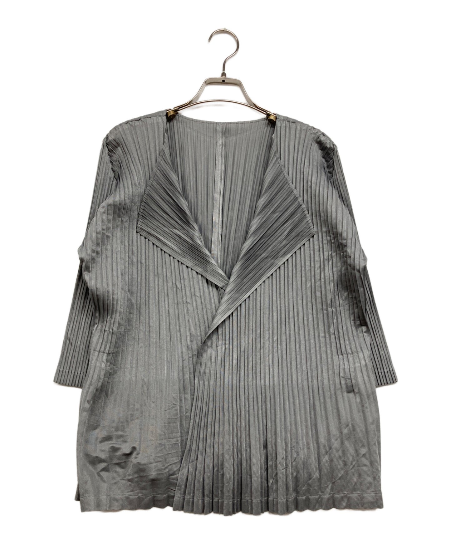 [Pre-owned] PLEATS PLEASE pleated cardigan PP23-J0554