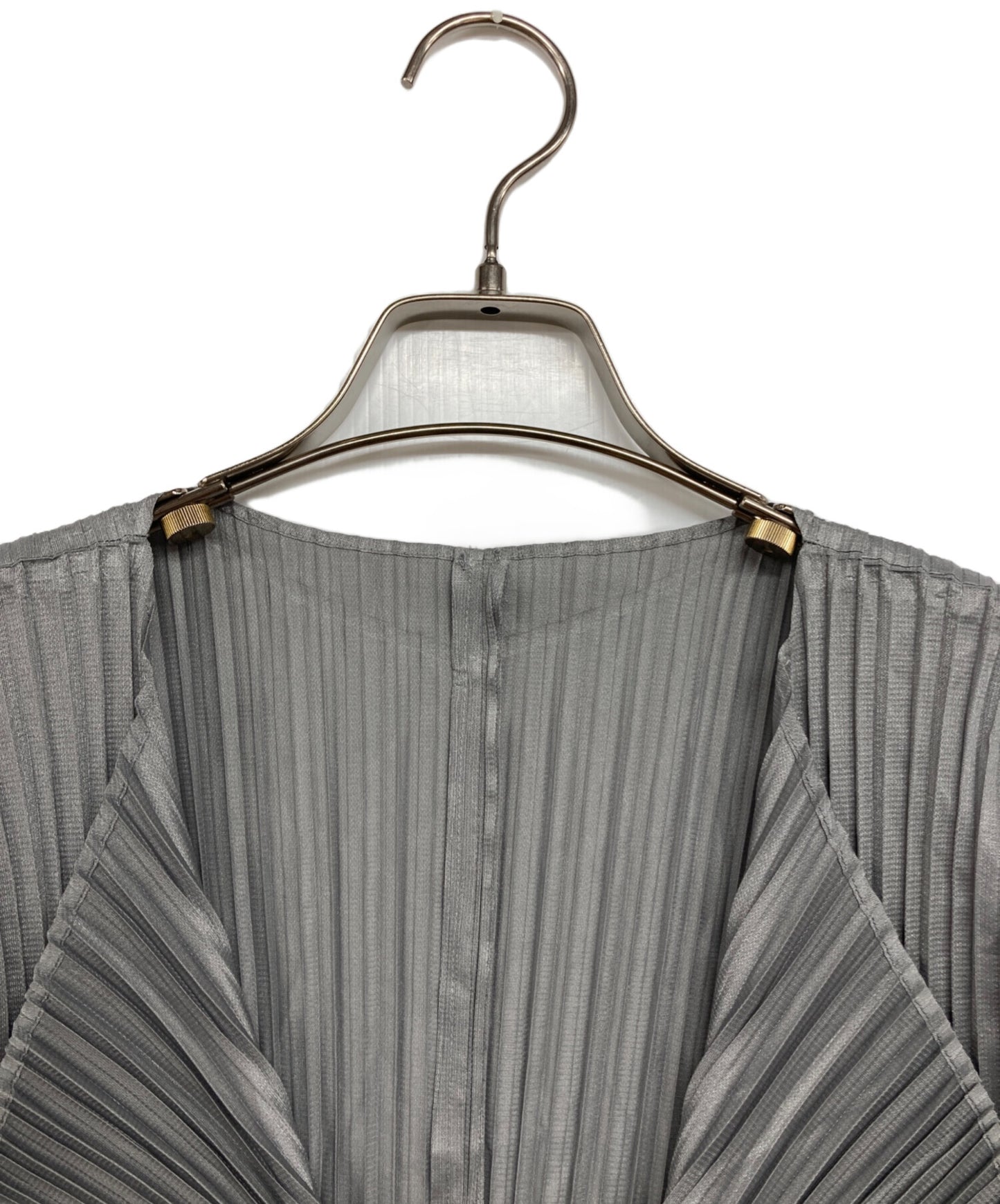 [Pre-owned] PLEATS PLEASE pleated cardigan PP23-J0554