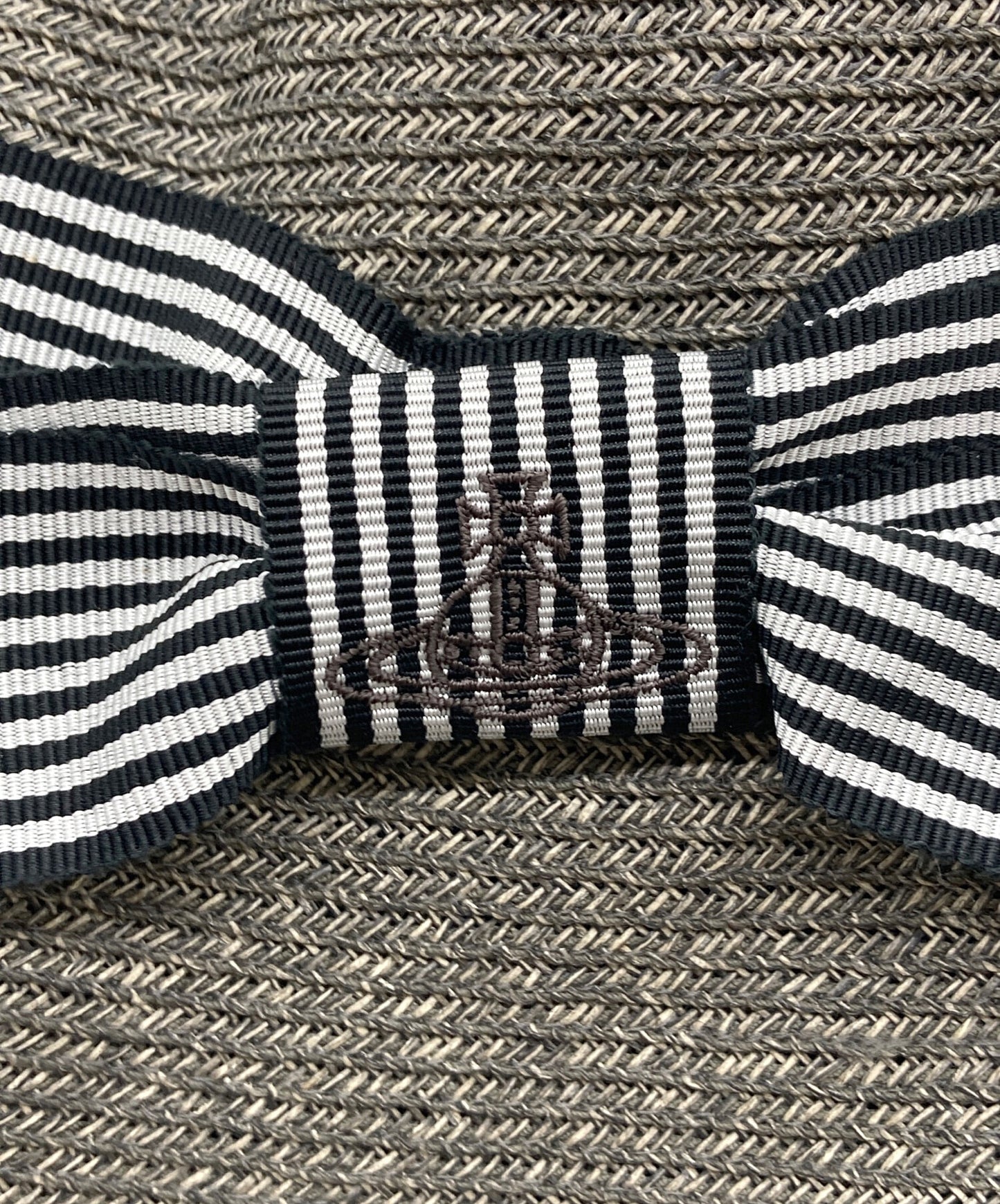 [Pre-owned] Vivienne Westwood Straw Hat Paper Hat - Made in Japan