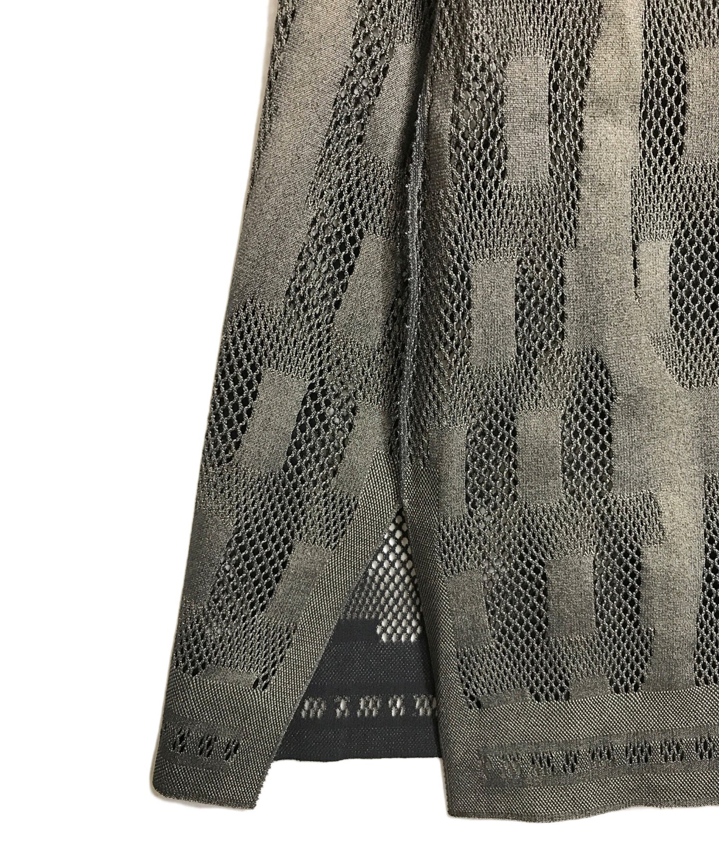 [Pre-owned] PLEATS PLEASE Mesh Design Sleeveless Long Dress Long Dress Made in Japan PP01LH933