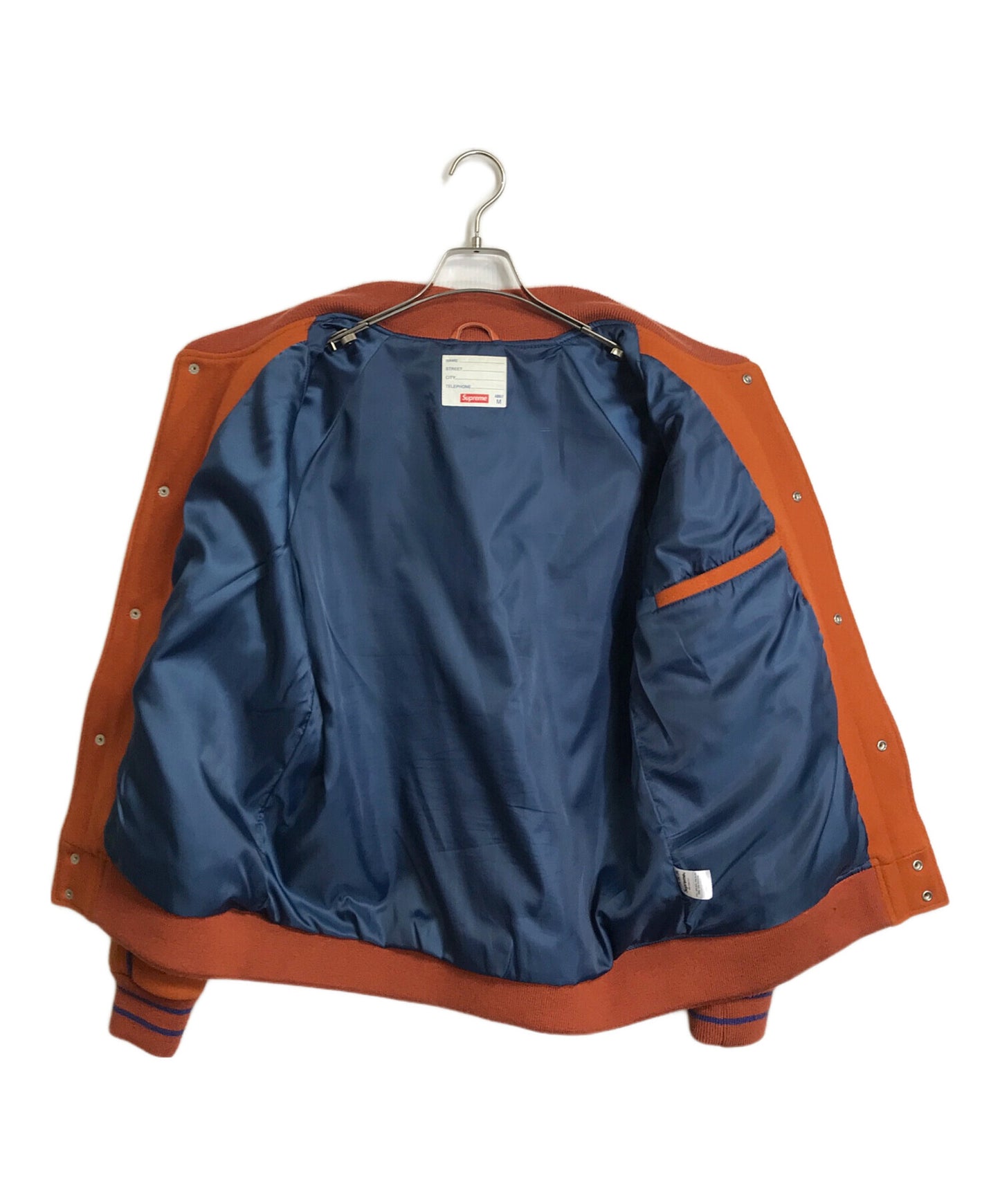 [Pre-owned] SUPREME 11AW HOLY TRINITY Jacket S Logo Wool Varsity Jacket