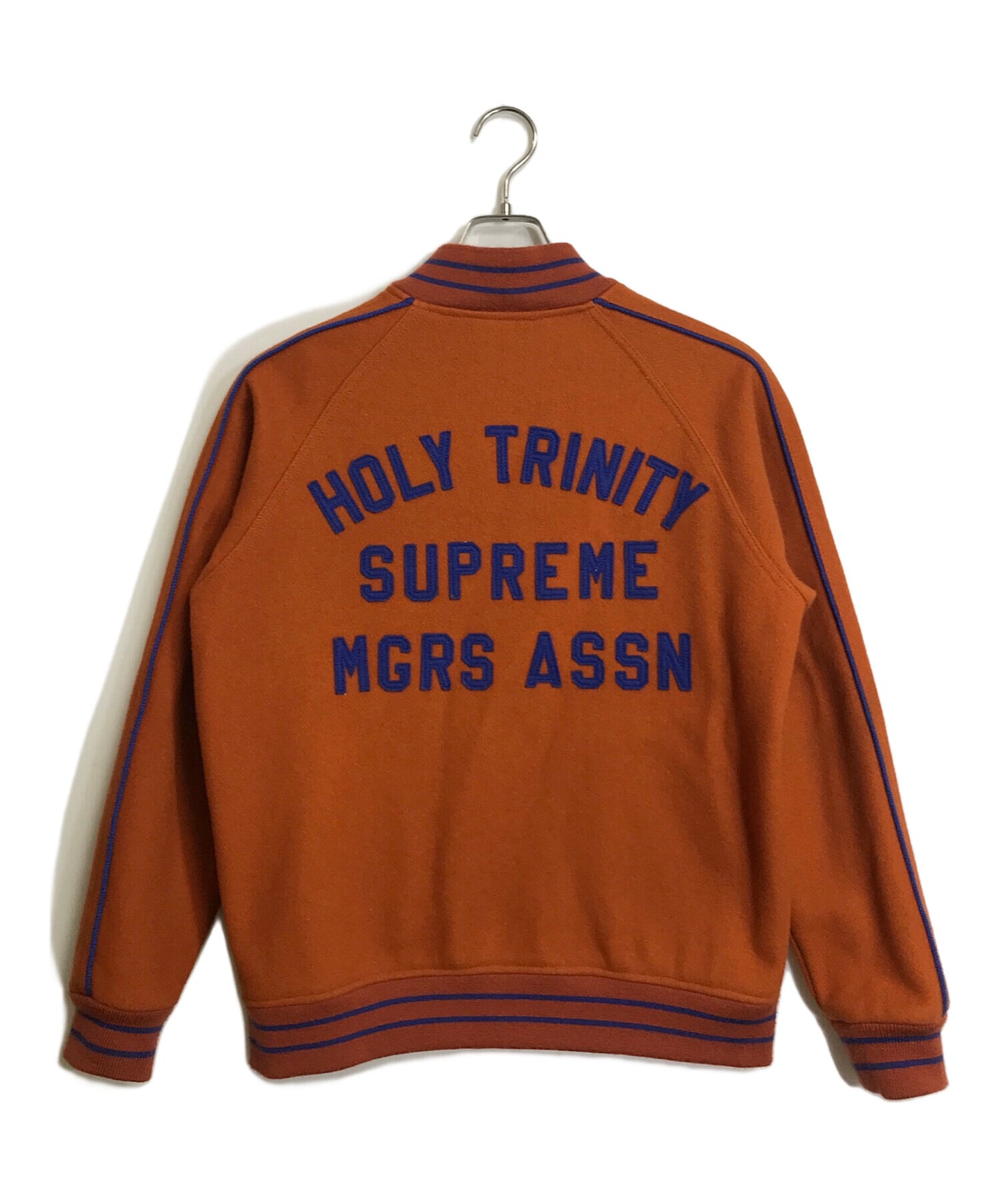 [Pre-owned] SUPREME 11AW HOLY TRINITY Jacket S Logo Wool Varsity Jacket
