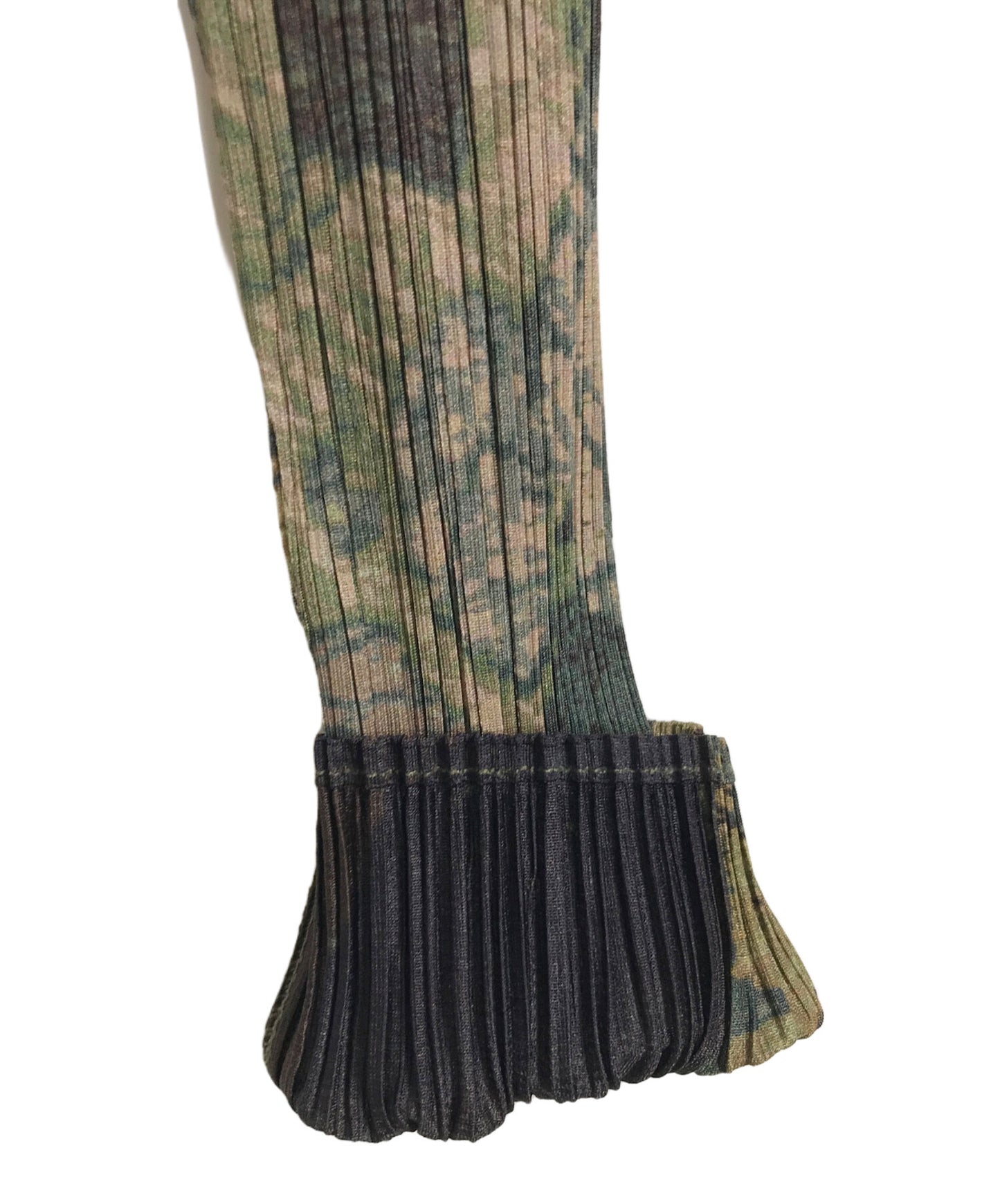 [Pre-owned] PLEATS PLEASE Allover patterned high-neck pleated cut and sewn pleated blouse Made in Japan PP74-JK504