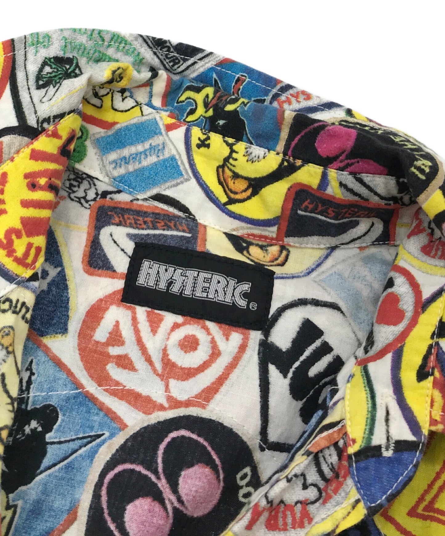 [Pre-owned] Hysteric Glamour His Girl His Bear shirt 2AH-9580