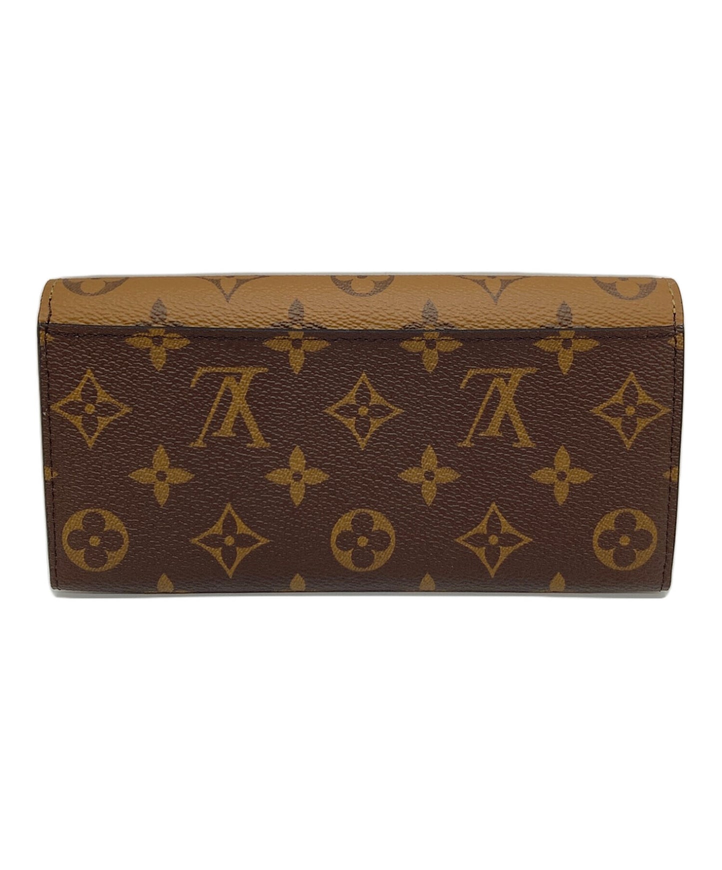 [Pre-owned] LOUIS VUITTON Long wallet Monogram reverse porte-feuille emilie M82157