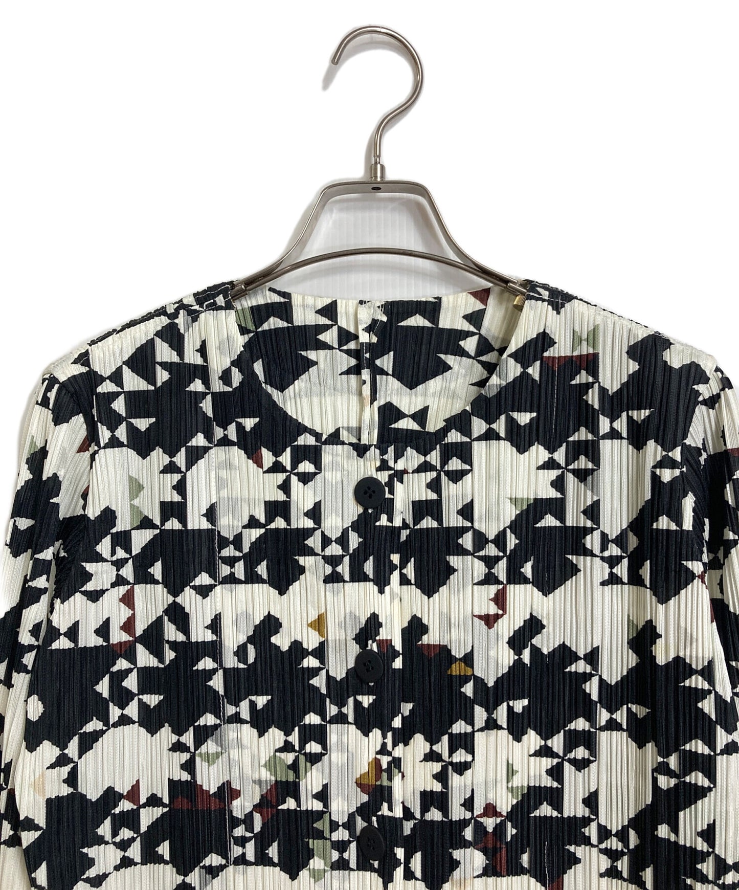 [Pre-owned] PLEATS PLEASE Pleated jacket with pockets PP03-JD872