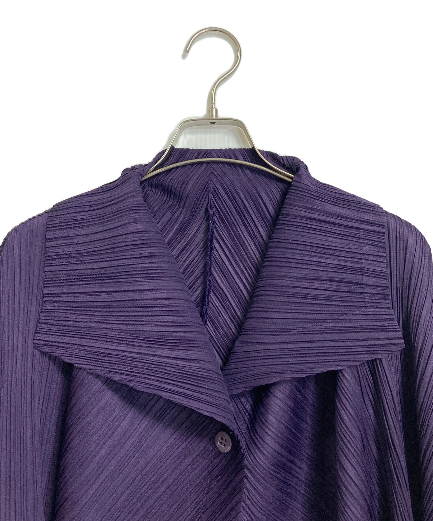 [Pre-owned] PLEATS PLEASE Pleated Shirt Jacket Fall 11 PP13-J0655