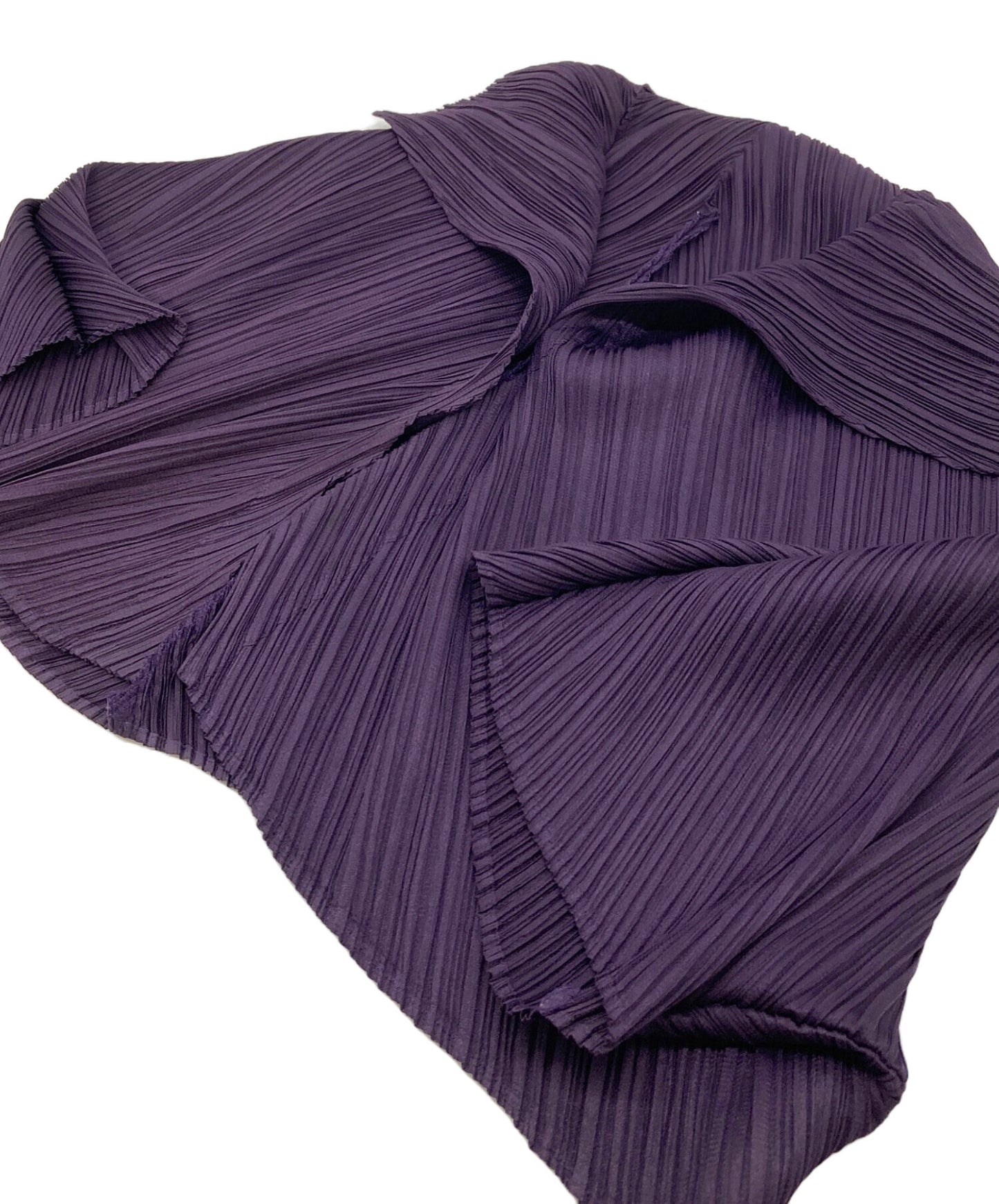 [Pre-owned] PLEATS PLEASE Pleated Shirt Jacket Fall 11 PP13-J0655