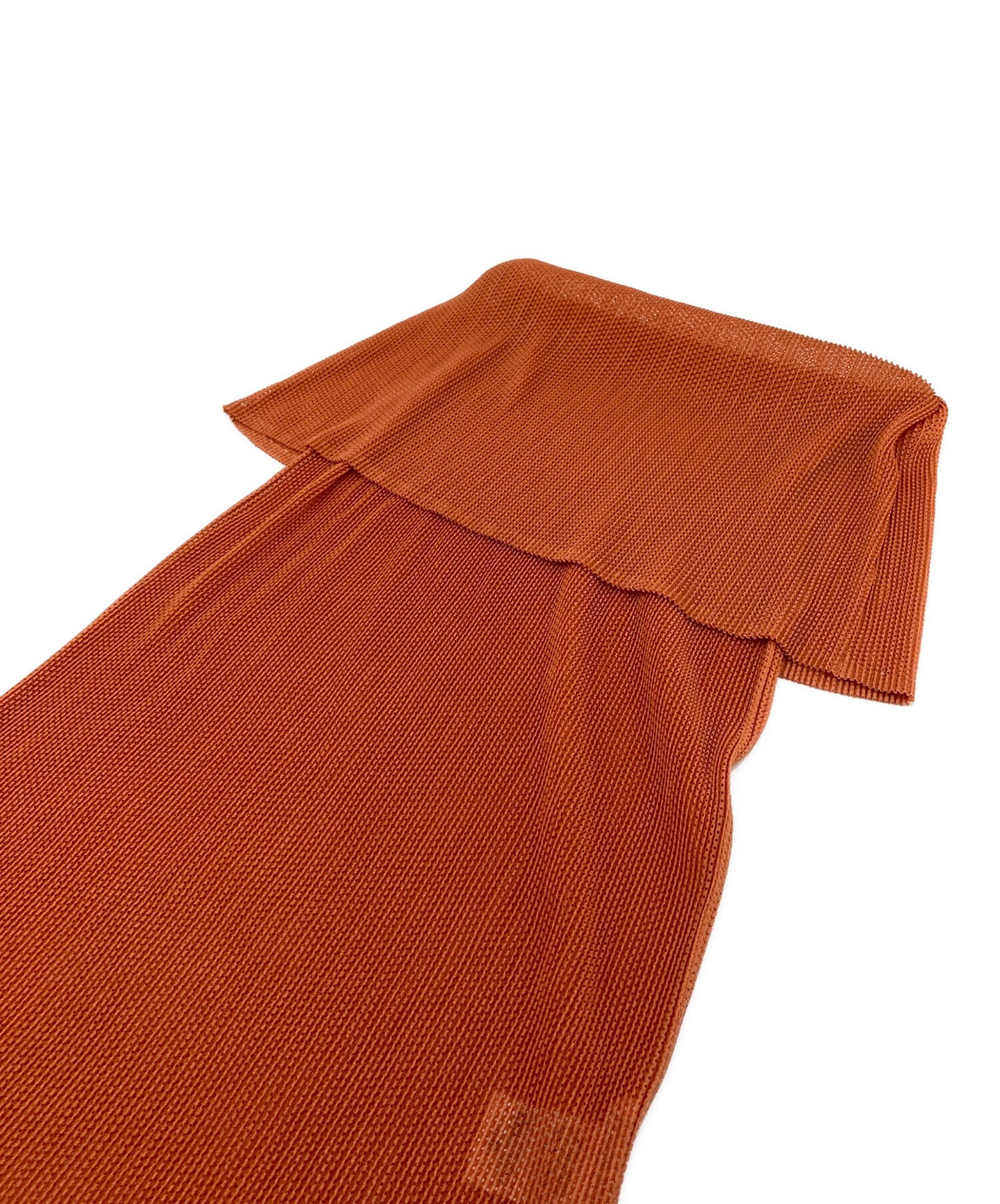 [Pre-owned] PLEATS PLEASE Mesh Pleated Sleeveless Blouse PP31-FK334