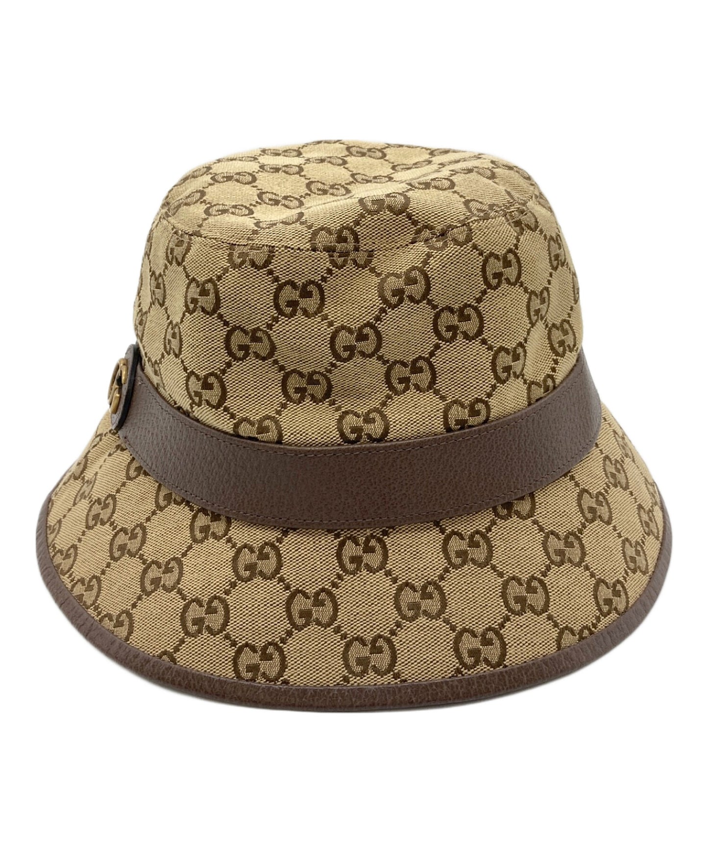 [Pre-owned] GUCCI GG Canvas Fedora Hat 576587