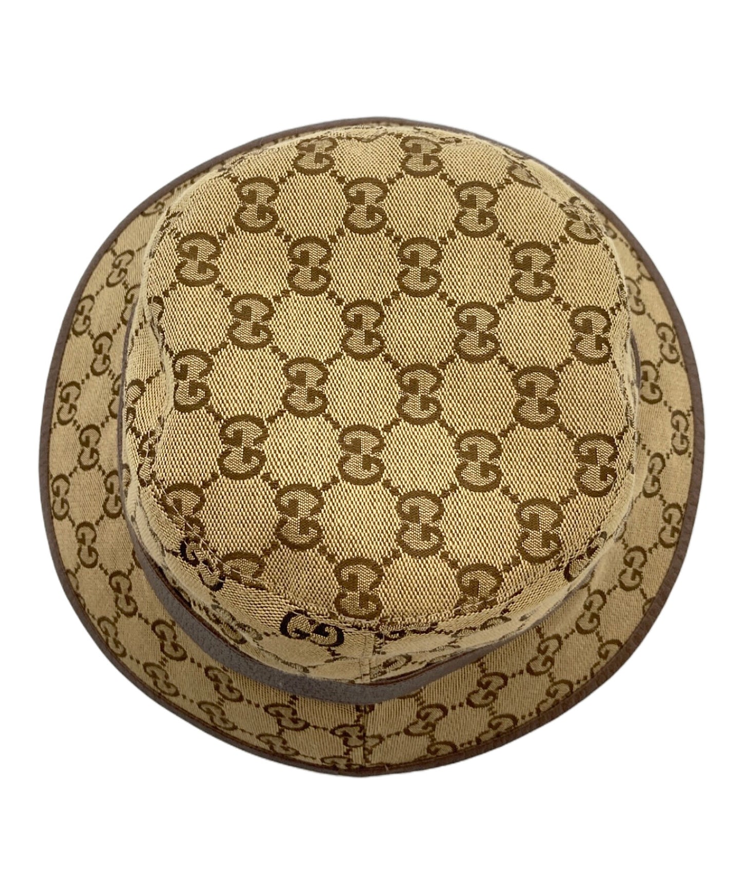 [Pre-owned] GUCCI GG Canvas Fedora Hat 576587