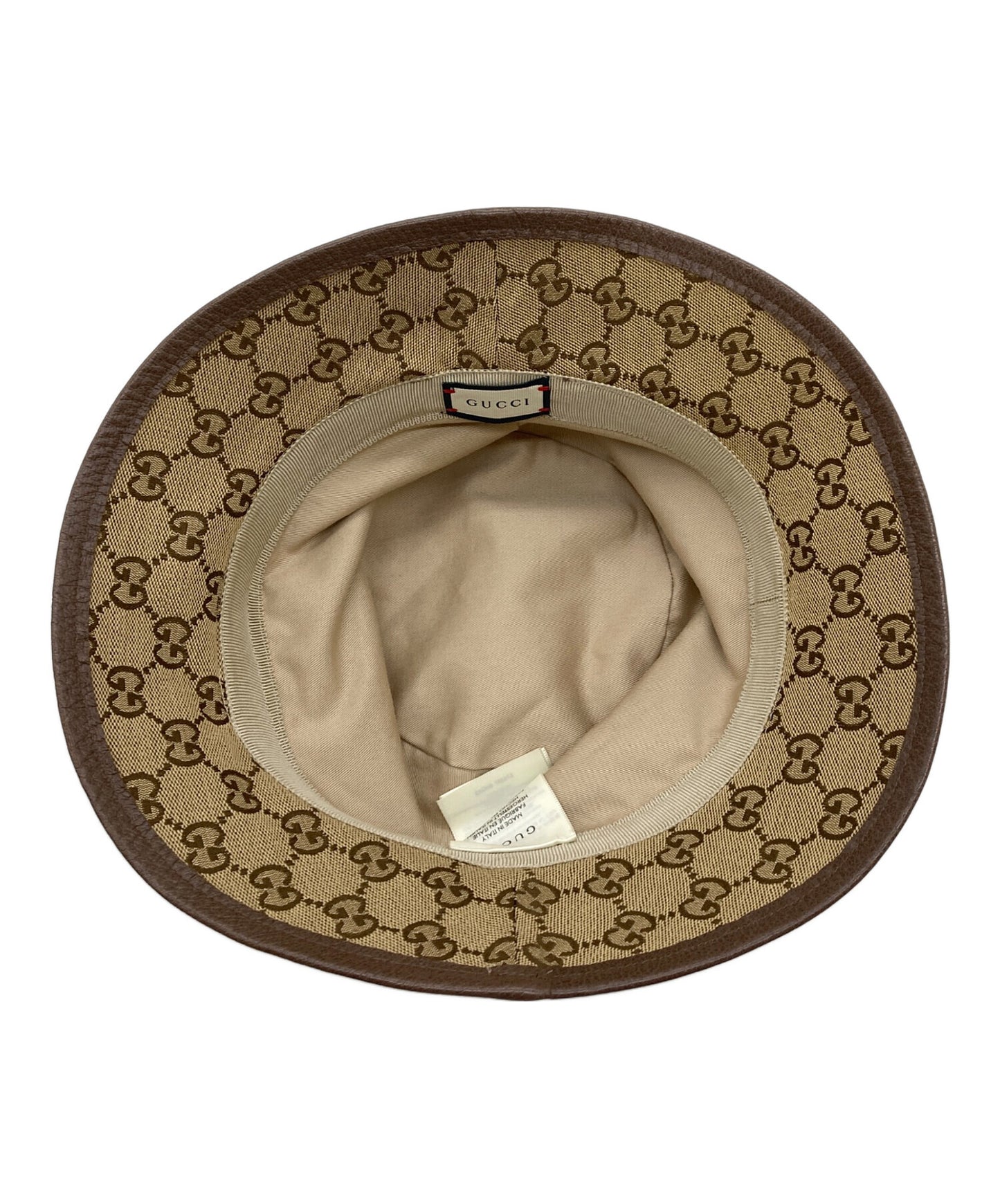 [Pre-owned] GUCCI GG Canvas Fedora Hat 576587