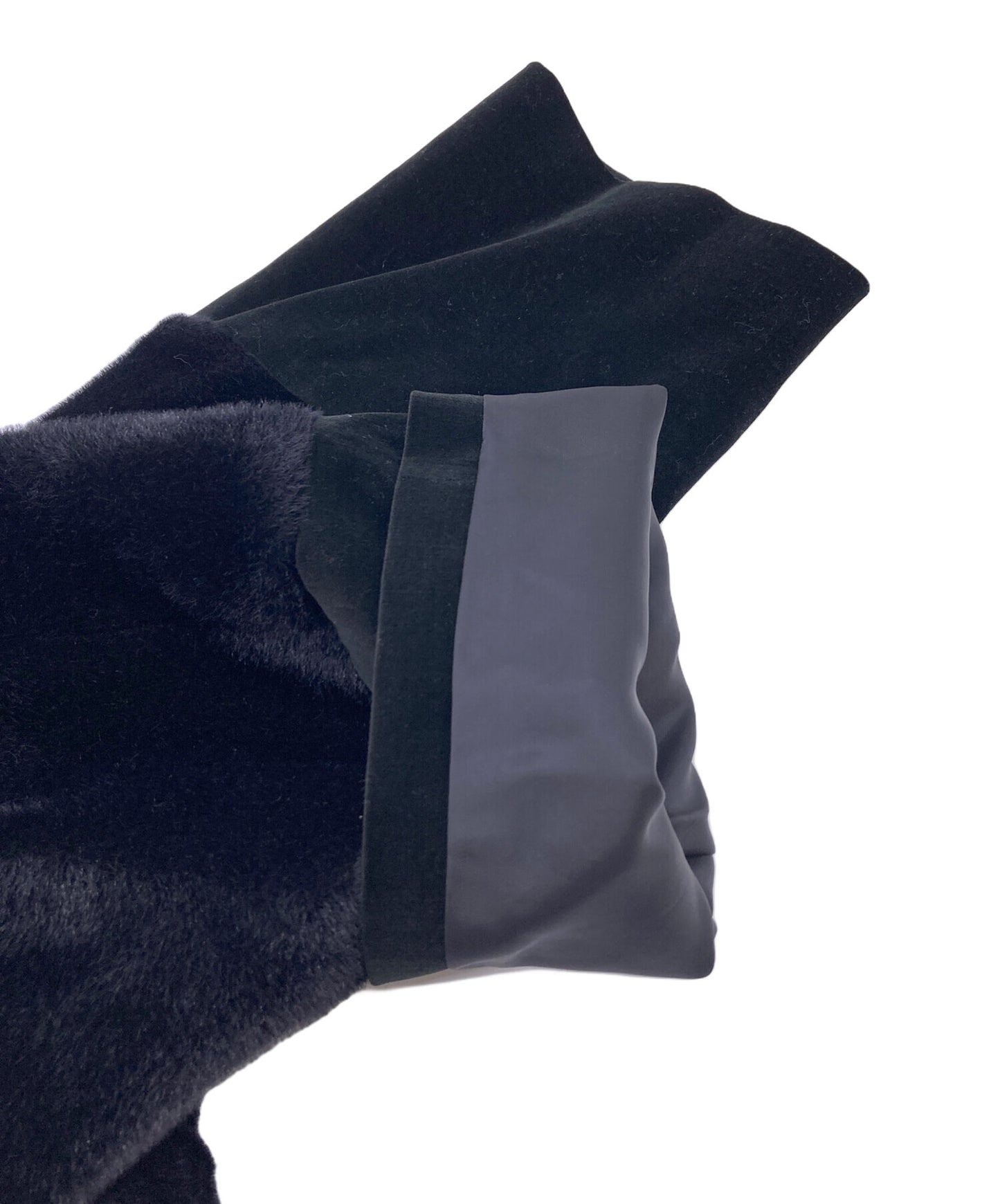 [Pre-owned] COMME des GARCONS COMME des GARCONS Velour Switching Eco Fur Long Coat AD2021 RH-C009