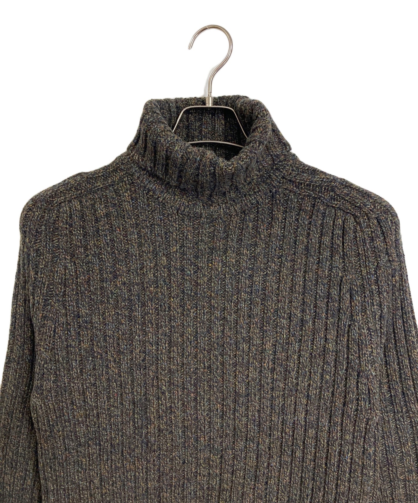 [Pre-owned] Jean Paul GAULTIER CLASSIQUE Mixed Color Wool Turtleneck Knit
