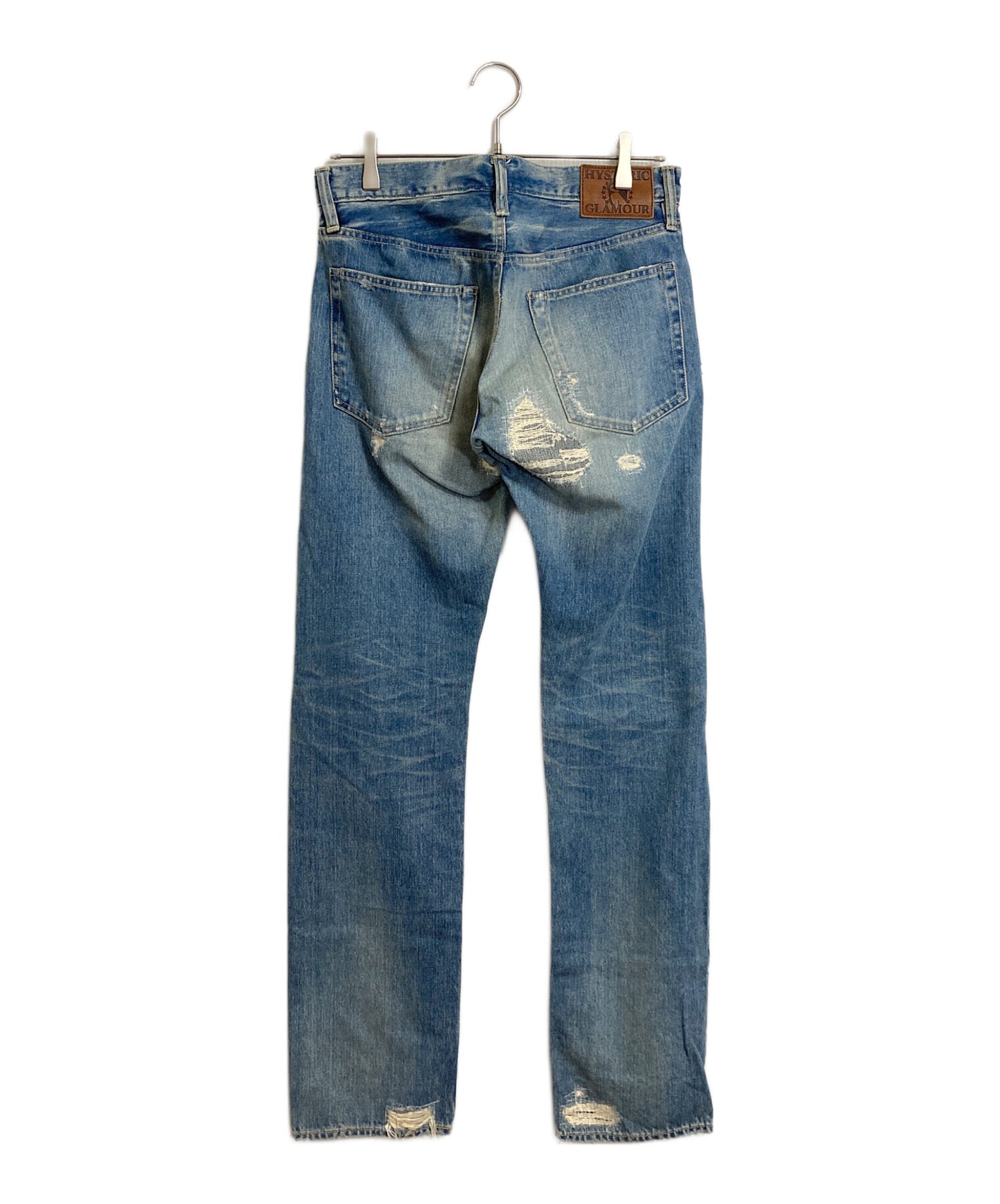 [Pre-owned] Hysteric Glamour 15AW SP Processed WR Denim Pants Studded Denim Pants 5 Pockets Made in Japan 0253AP02