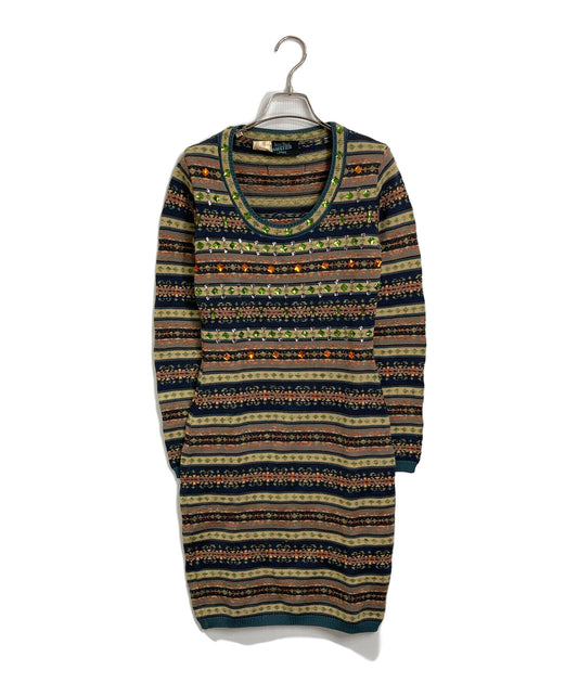 [Pre-owned] Jean Paul GAULTIER Knit Dress Long Sleeve Dress