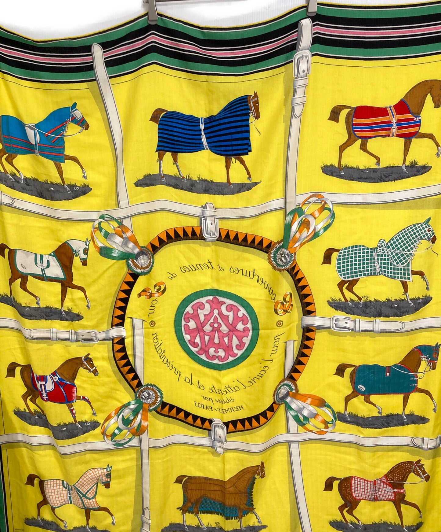 [Pre-owned] HERMES Careljean Carel 140: Riding Clothes / Daytime Outfit