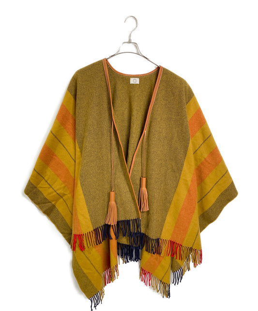 [Pre-owned] HERMES Locabar / Poncho with Tassels
